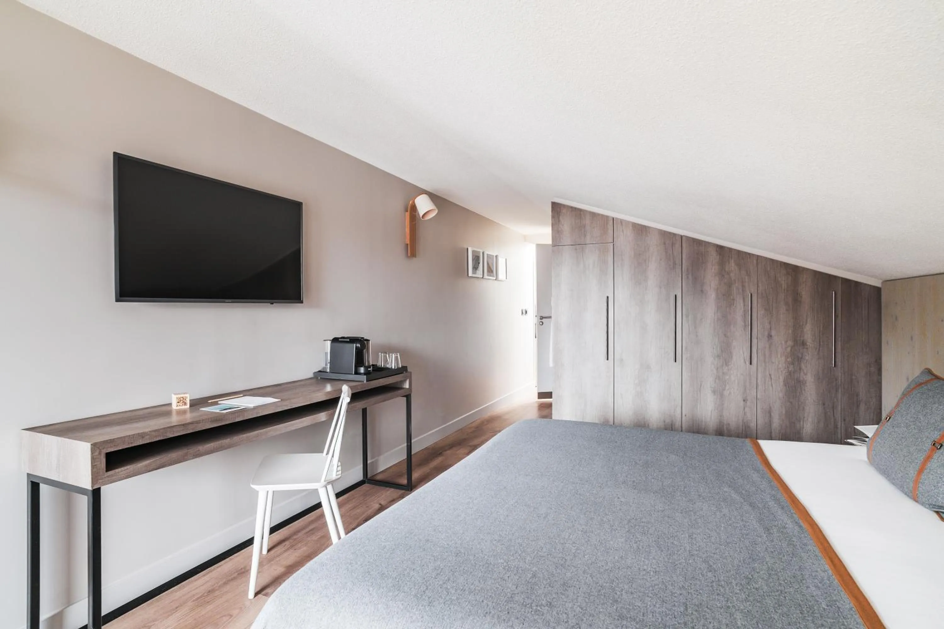 Bed in Heliopic Hotel & Spa