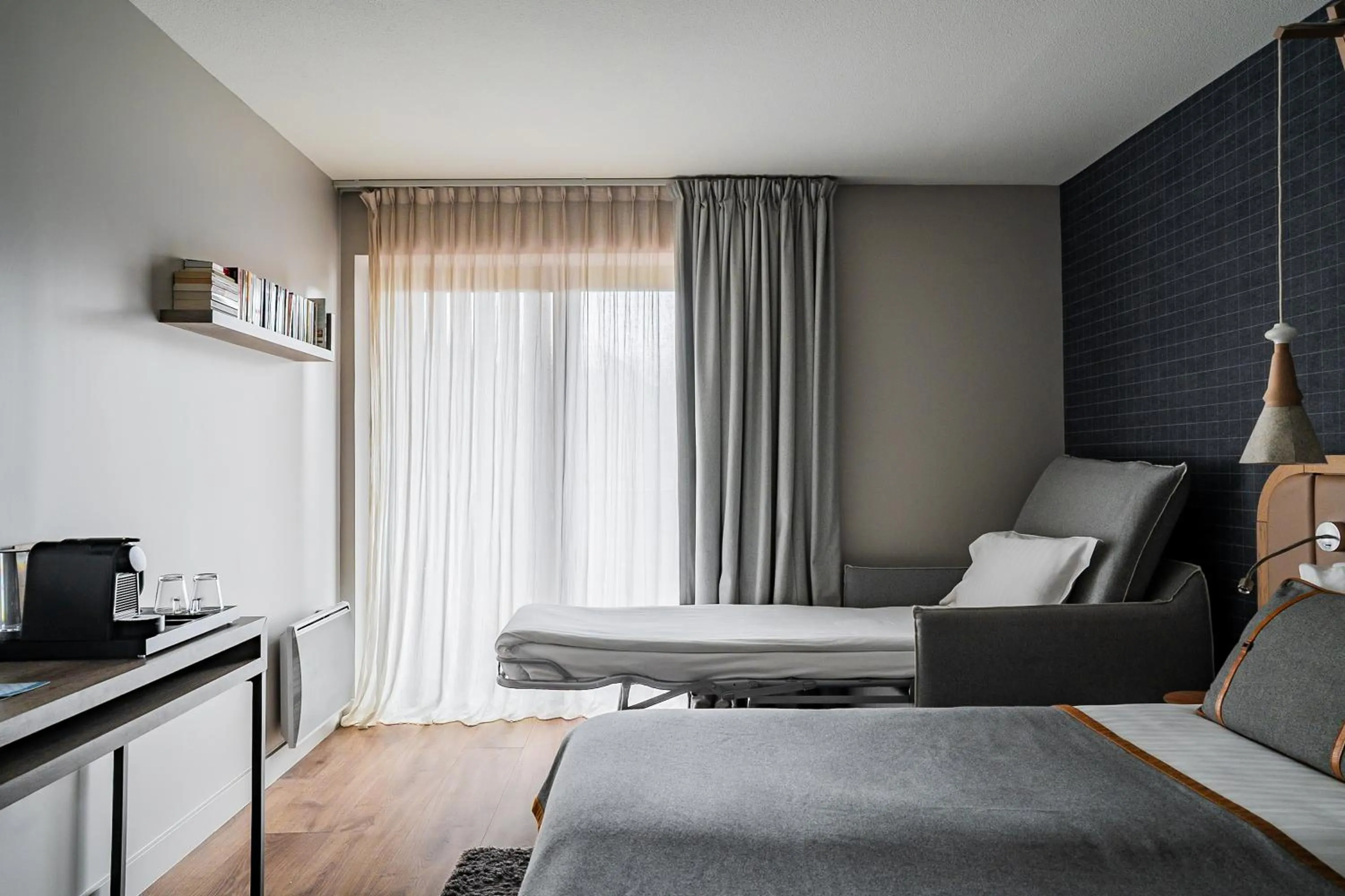 Bed in Heliopic Hotel & Spa