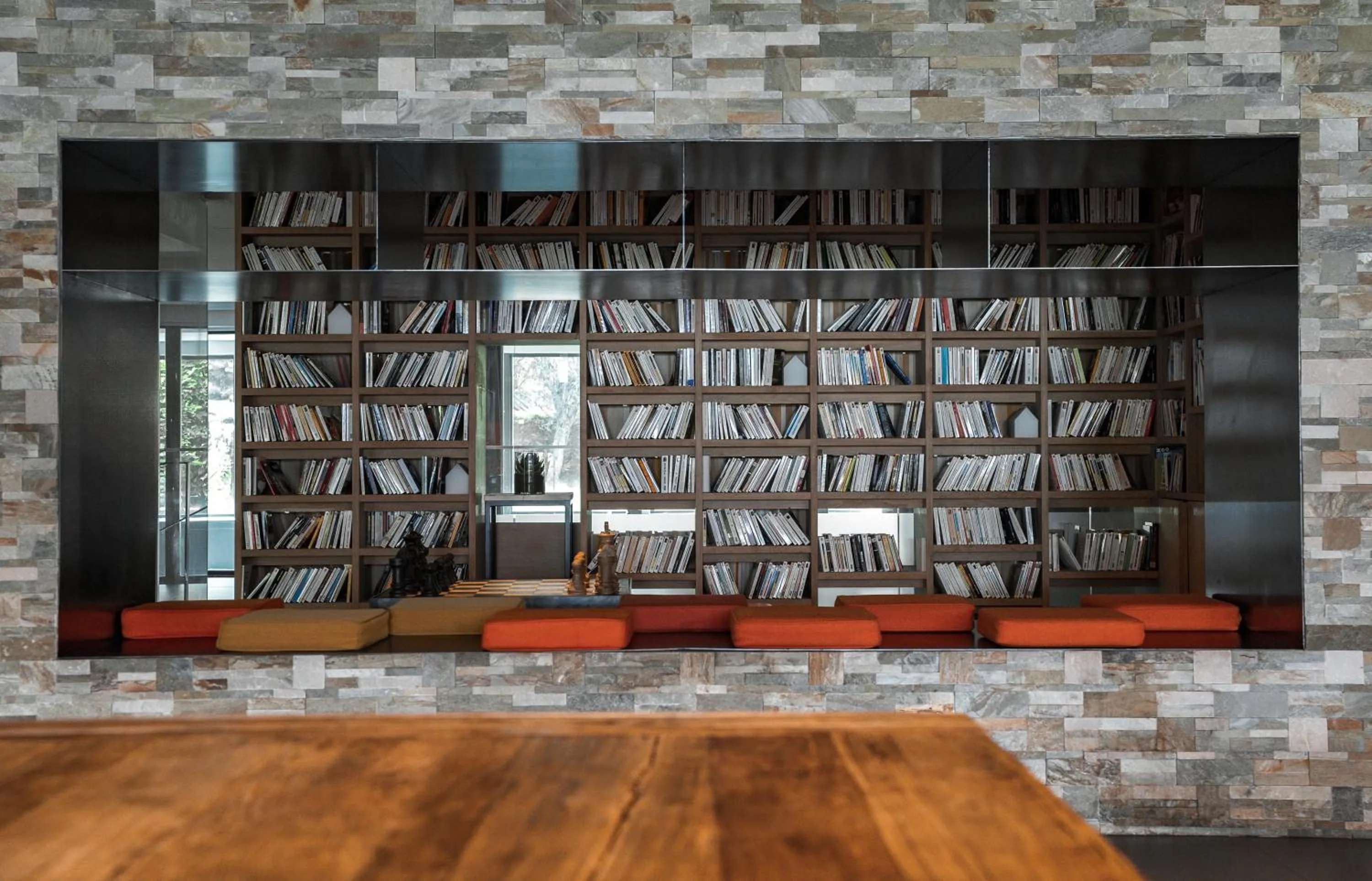 Library in Heliopic Hotel & Spa