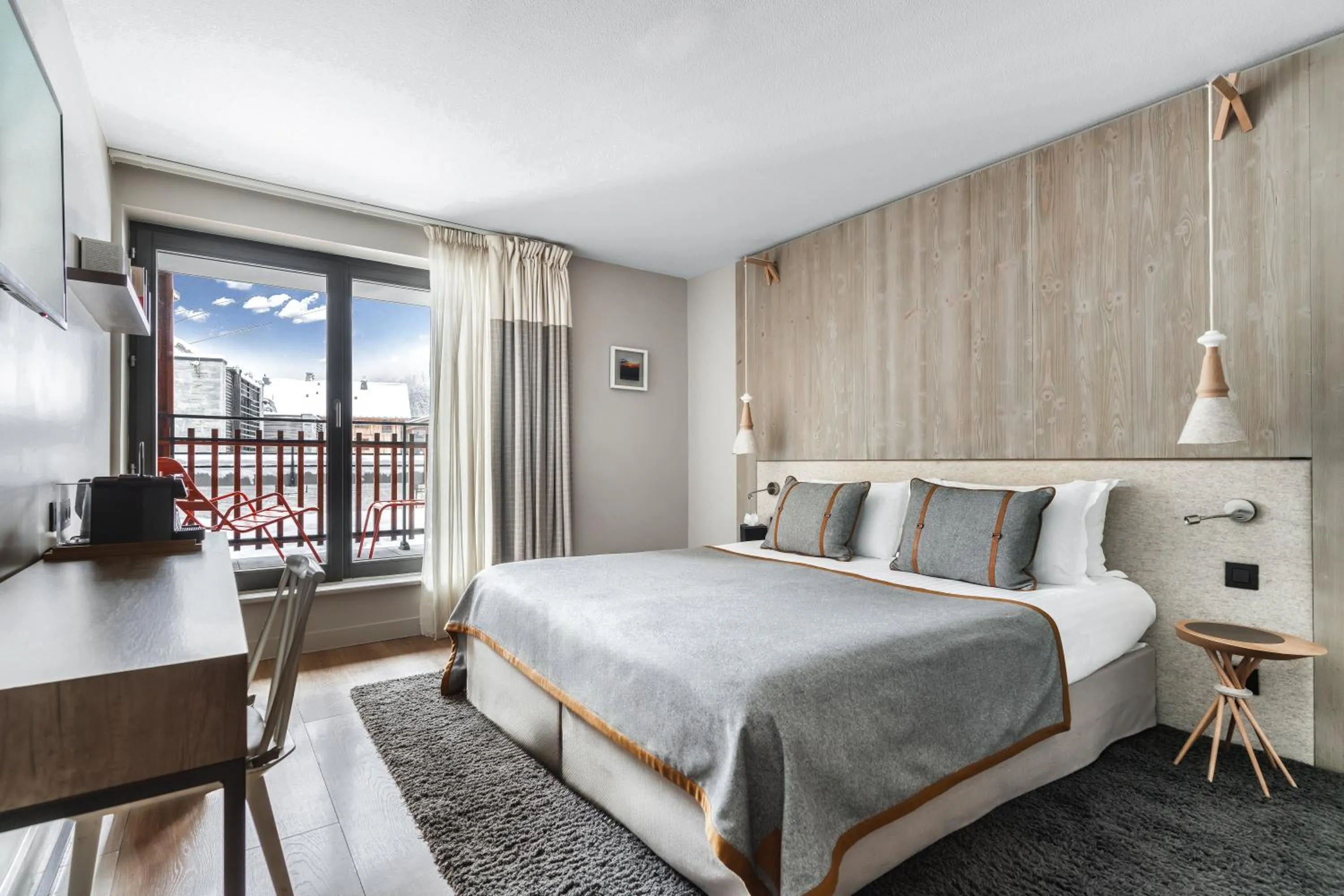 Bed in Heliopic Hotel & Spa