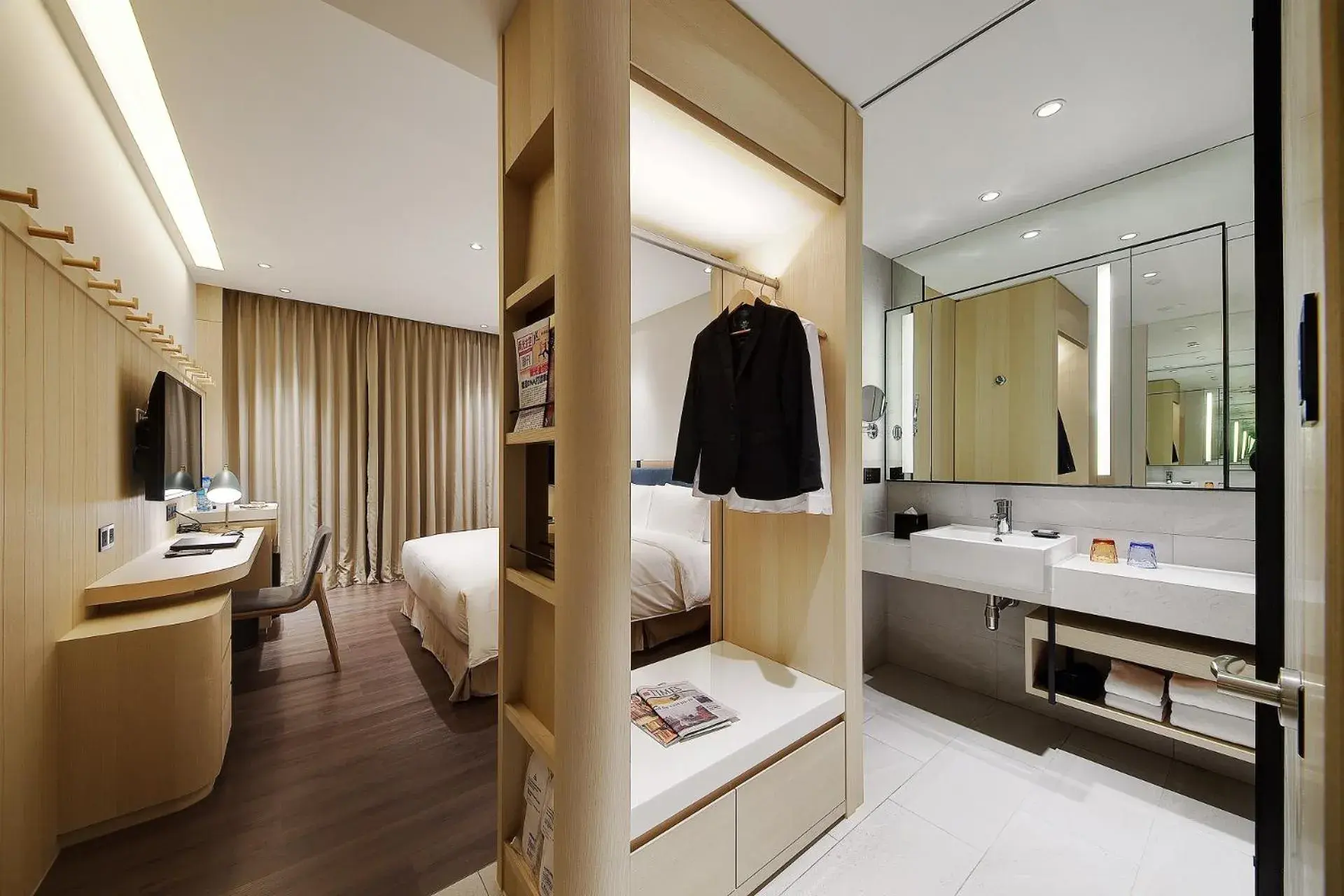 Superior Twin Room in Jasper Young Hotel Banqiao Superior Twin Room in Jasper Young Hotel Banqiao