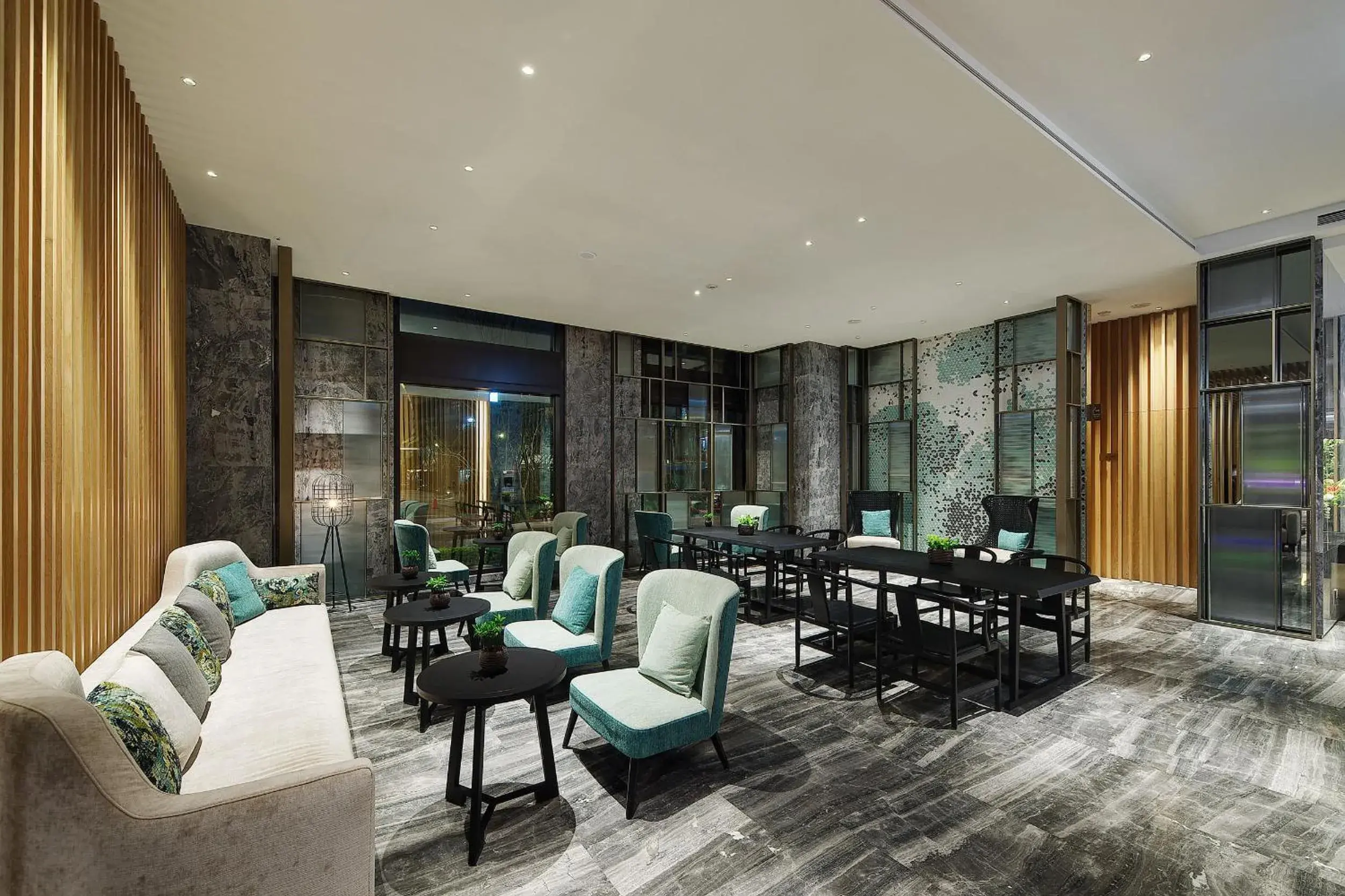 Lobby or reception in Jasper Young Hotel Banqiao Lobby or reception in Jasper Young Hotel Banqiao