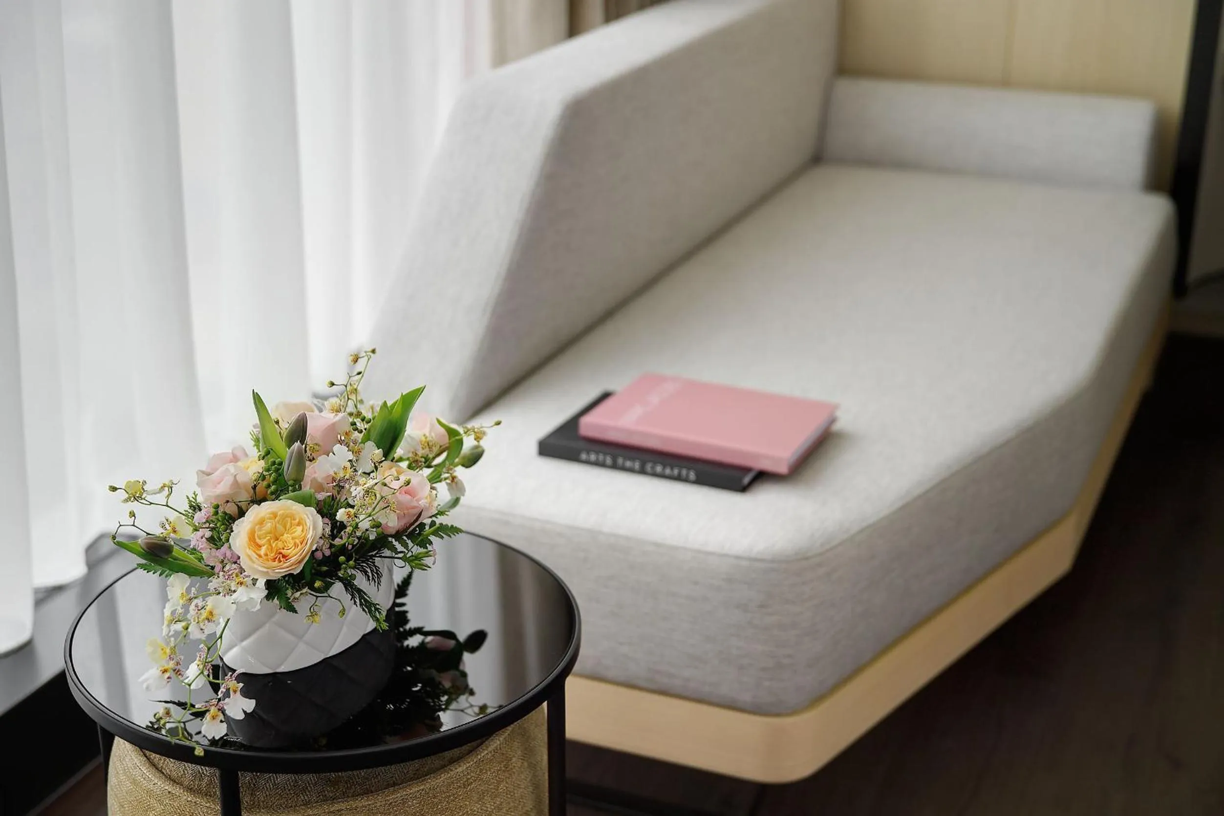 Seating area, Bed in Jasper Young Hotel Banqiao