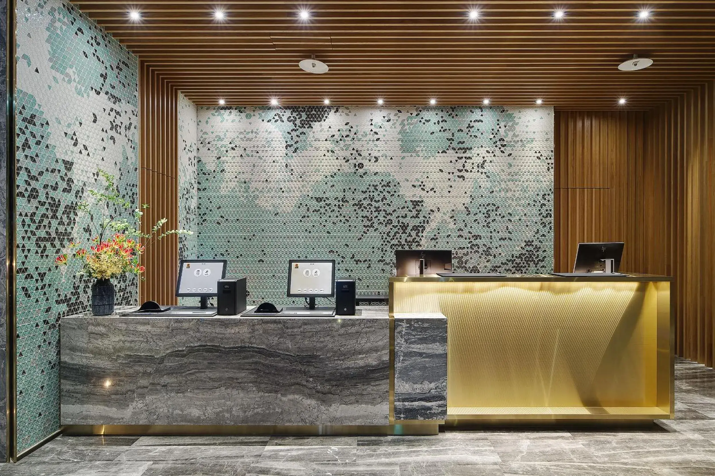 Lobby or reception in Jasper Young Hotel Banqiao Lobby or reception in Jasper Young Hotel Banqiao