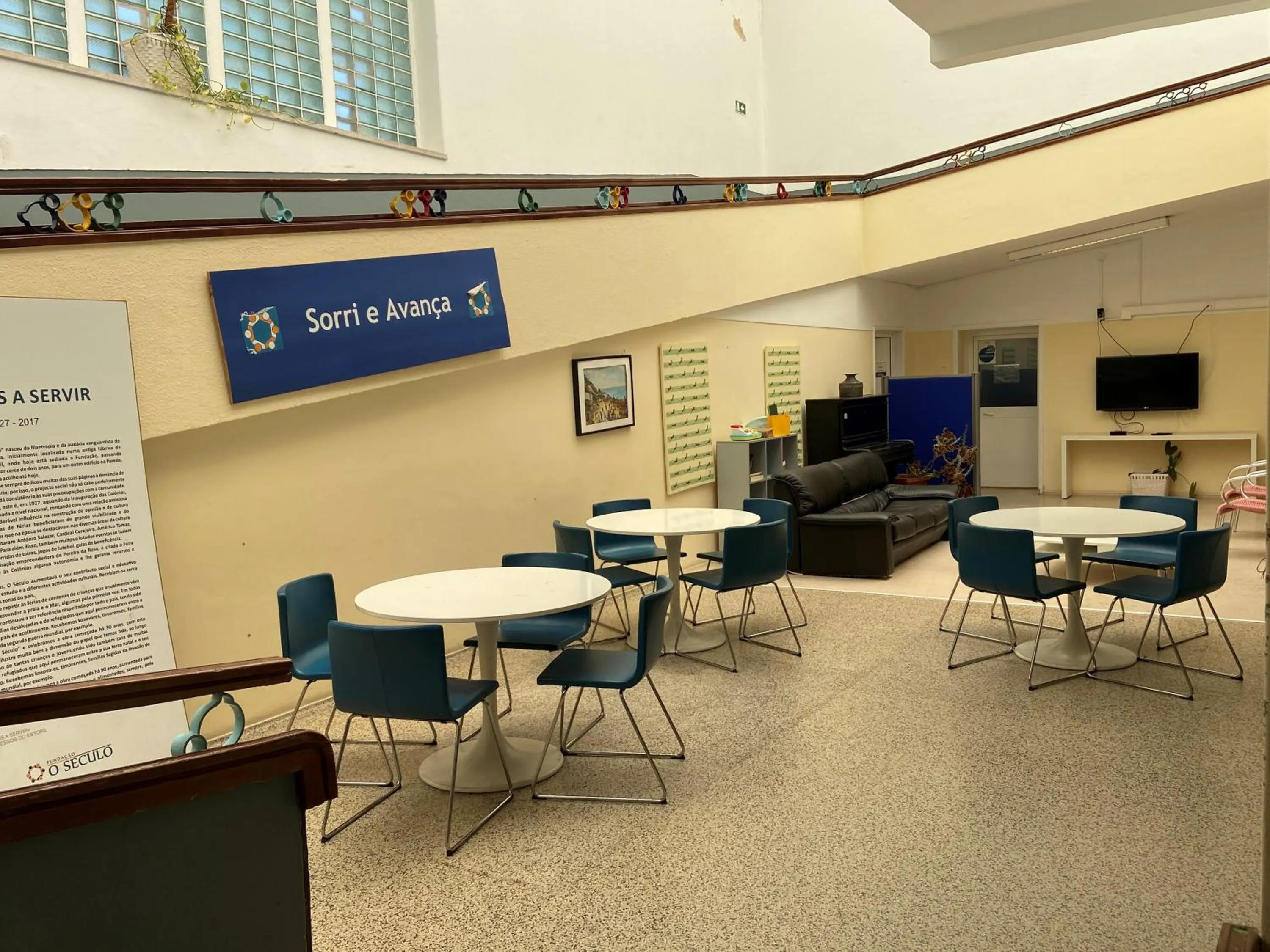 Lobby or reception in Turismo do Seculo