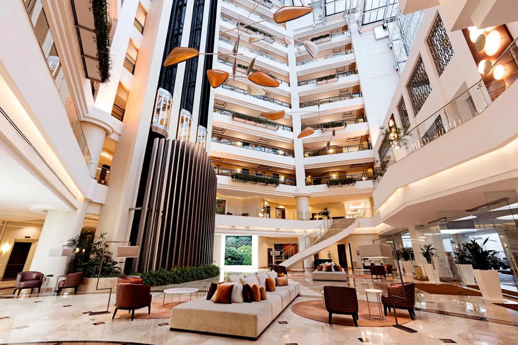 Lobby or reception in Tikal Futura Hotel & Convention Center Lobby or reception in Tikal Futura Hotel & Convention Center