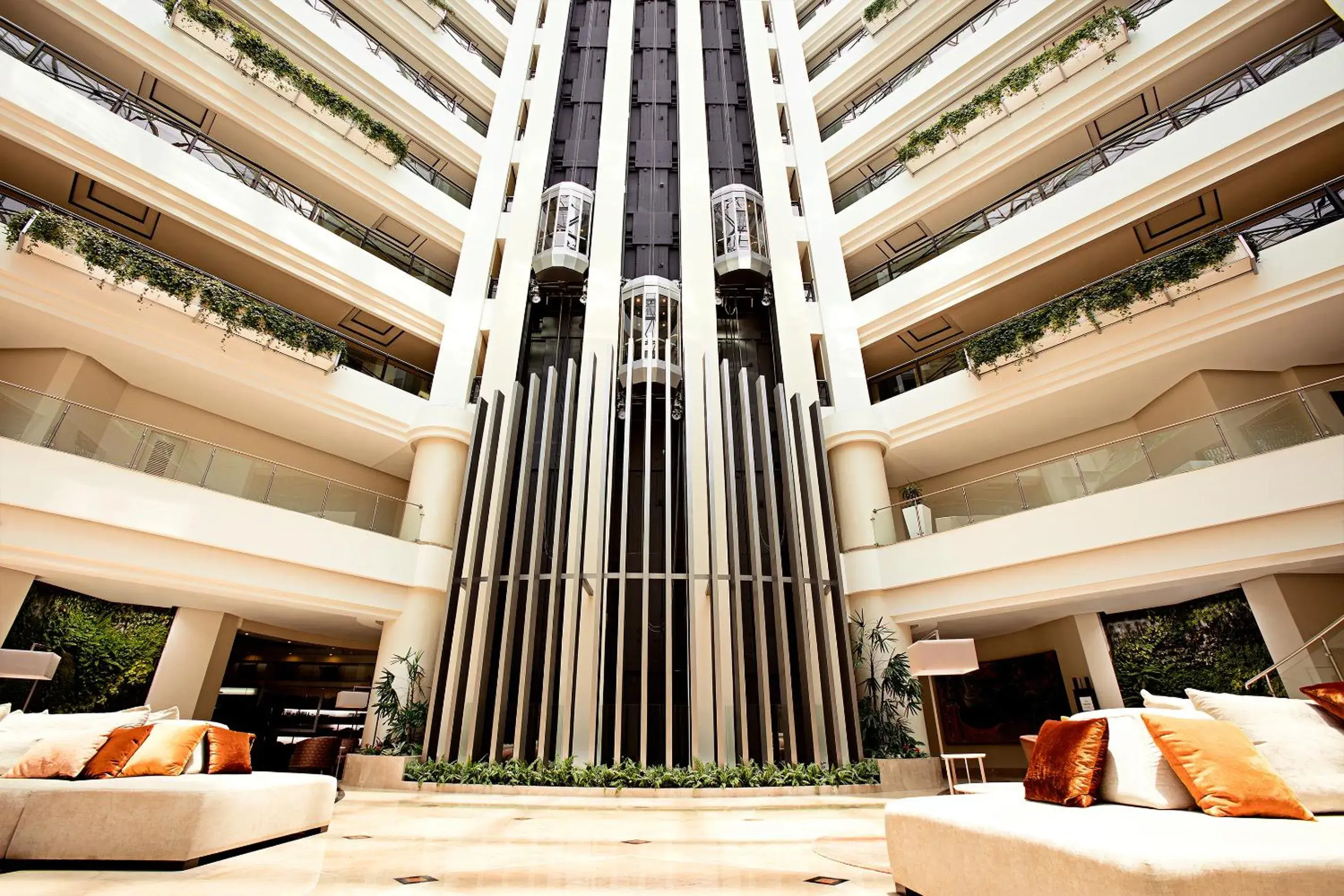 Lobby or reception in Tikal Futura Hotel & Convention Center Lobby or reception in Tikal Futura Hotel & Convention Center