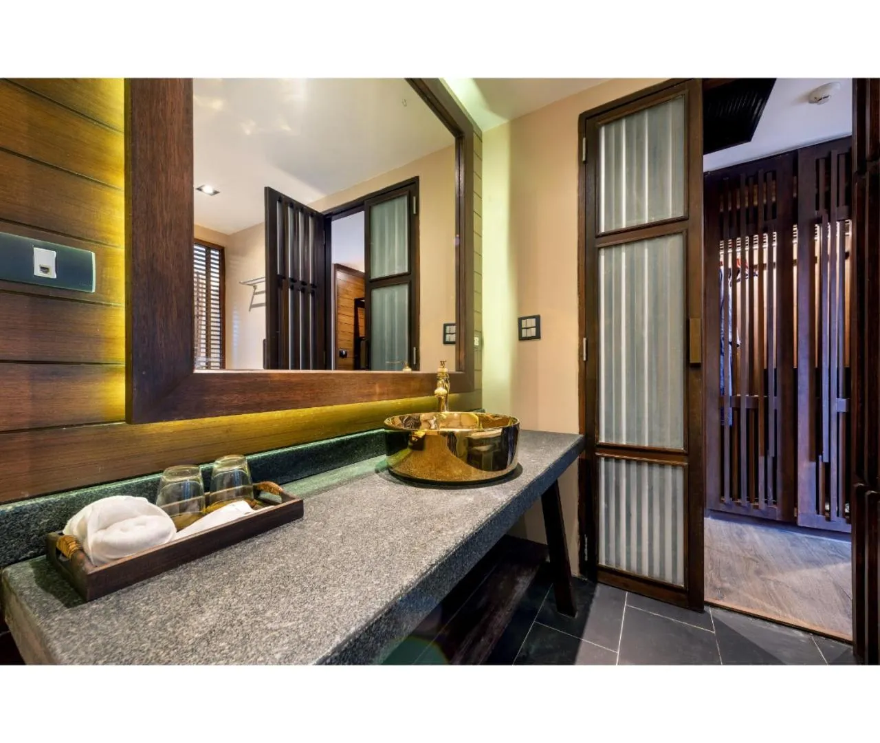 Bathroom in Nirvana Beach Resort, Koh Lanta SHA Extra Plus