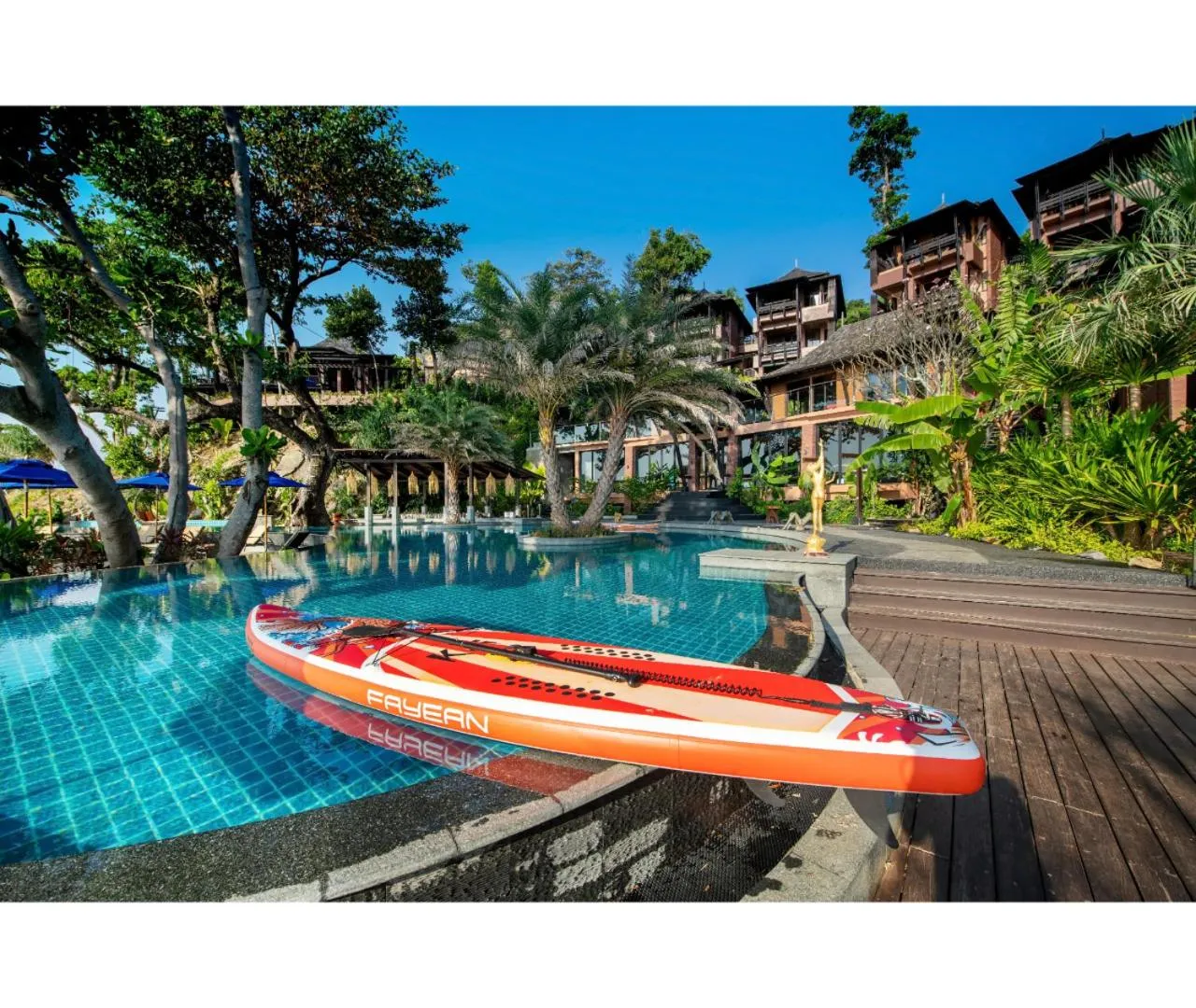 Natural landscape in Nirvana Beach Resort, Koh Lanta SHA Extra Plus