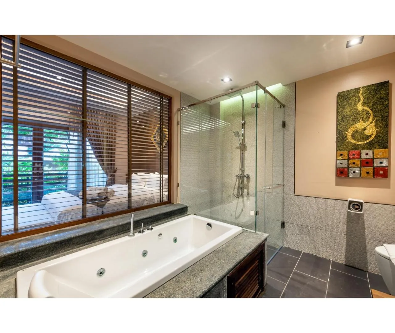 Bathroom in Nirvana Beach Resort, Koh Lanta SHA Extra Plus