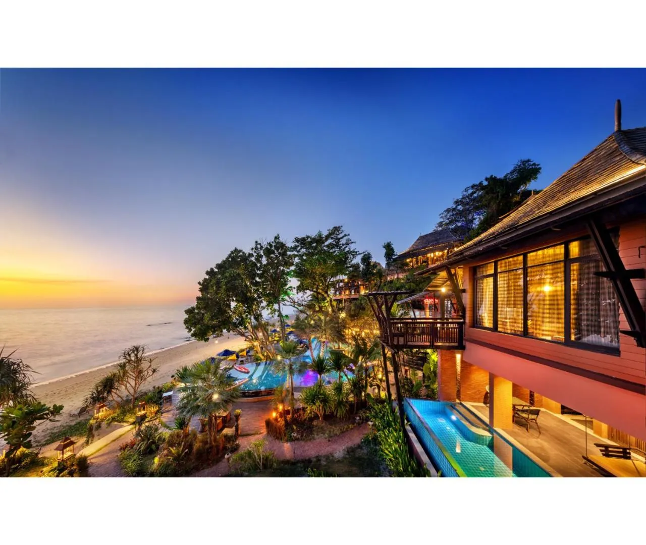 Natural landscape in Nirvana Beach Resort, Koh Lanta SHA Extra Plus