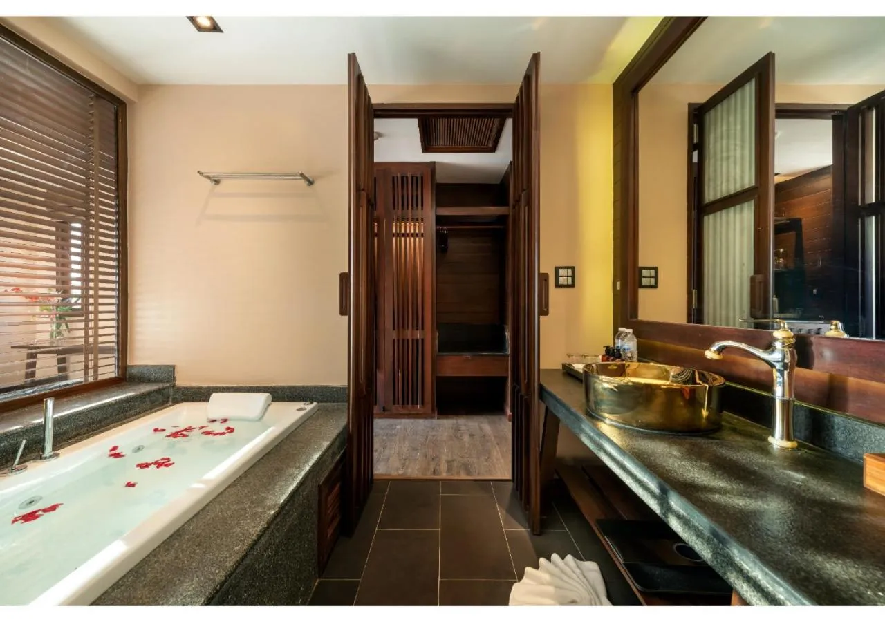 Bathroom in Nirvana Beach Resort, Koh Lanta SHA Extra Plus