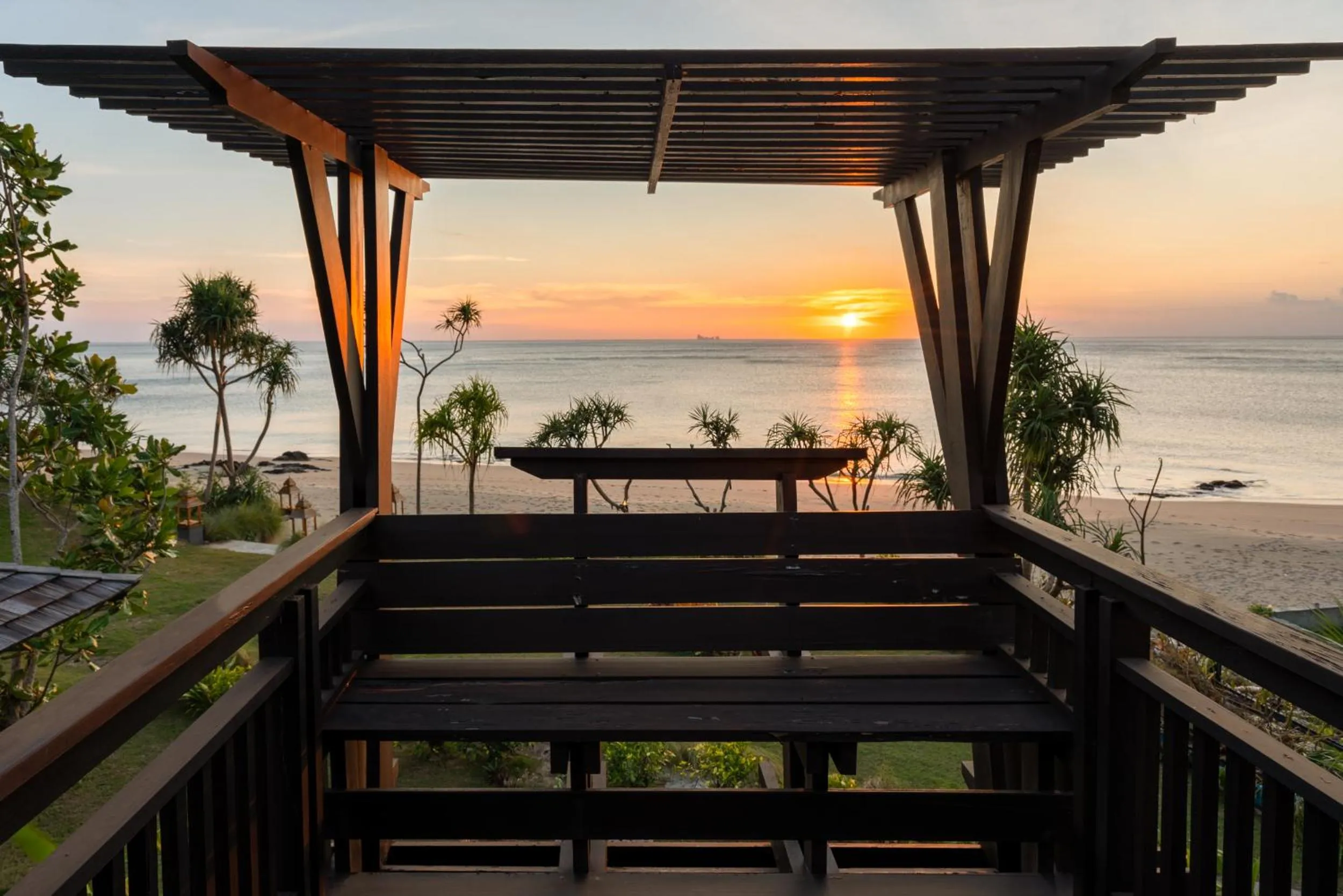 Balcony/Terrace in Nirvana Beach Resort, Koh Lanta SHA Extra Plus