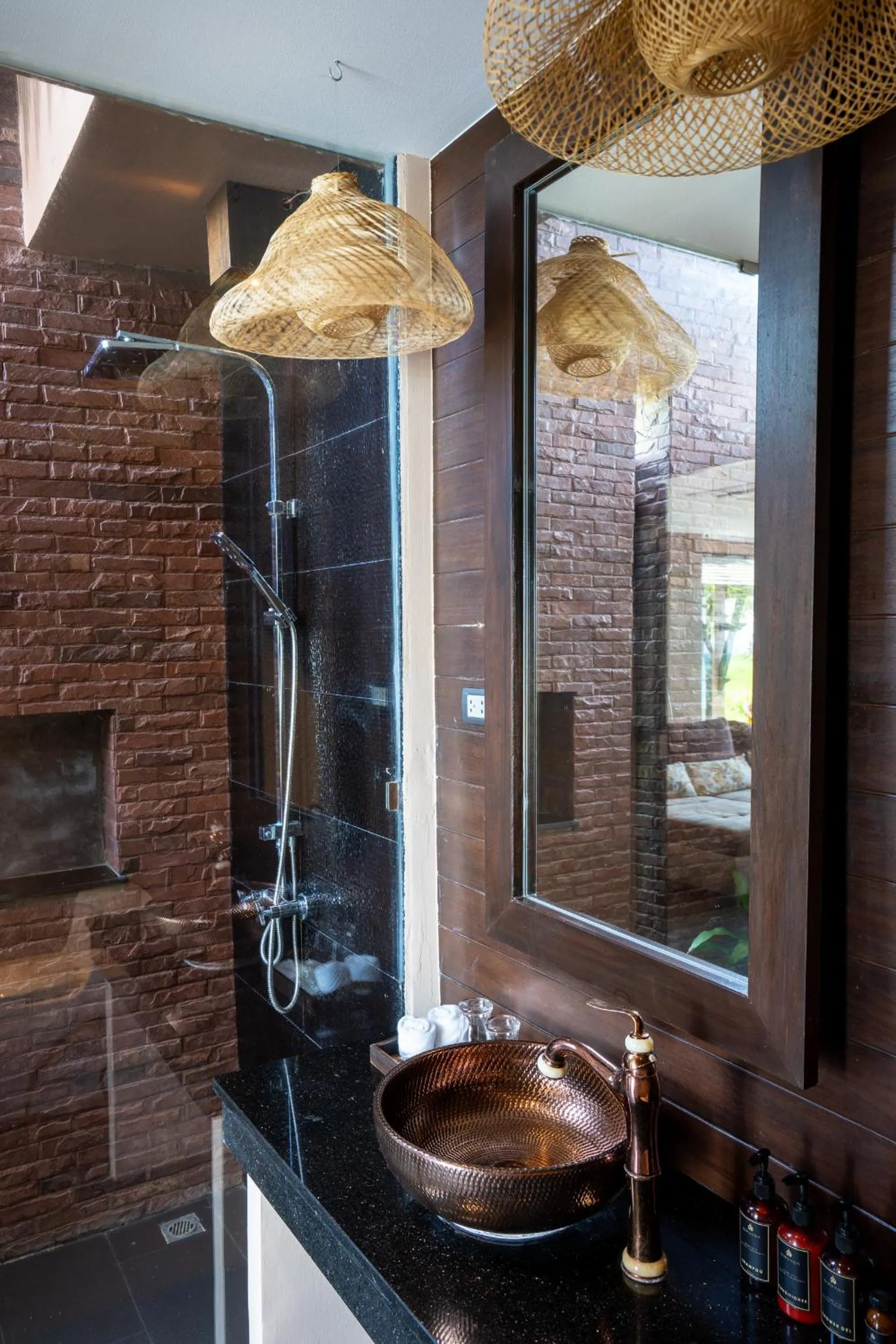 Shower in Nirvana Beach Resort, Koh Lanta SHA Extra Plus