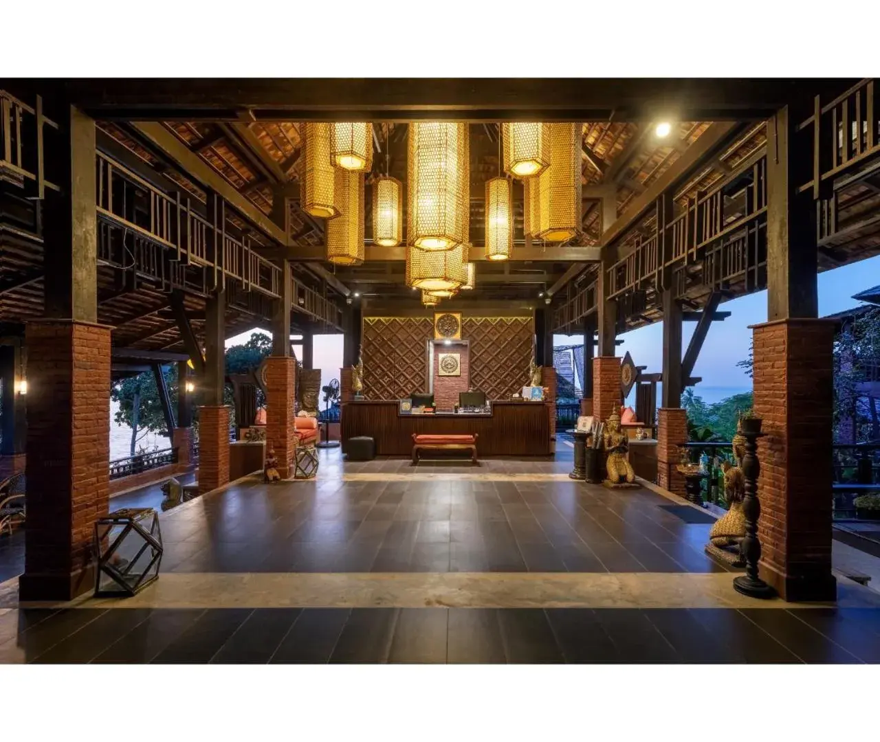 Lobby or reception in Nirvana Beach Resort, Koh Lanta SHA Extra Plus Lobby or reception in Nirvana Beach Resort, Koh Lanta SHA Extra Plus