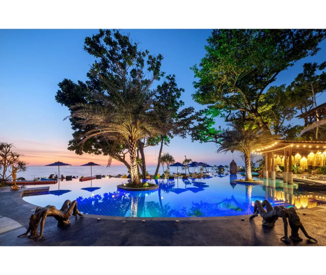 Natural landscape in Nirvana Beach Resort, Koh Lanta SHA Extra Plus