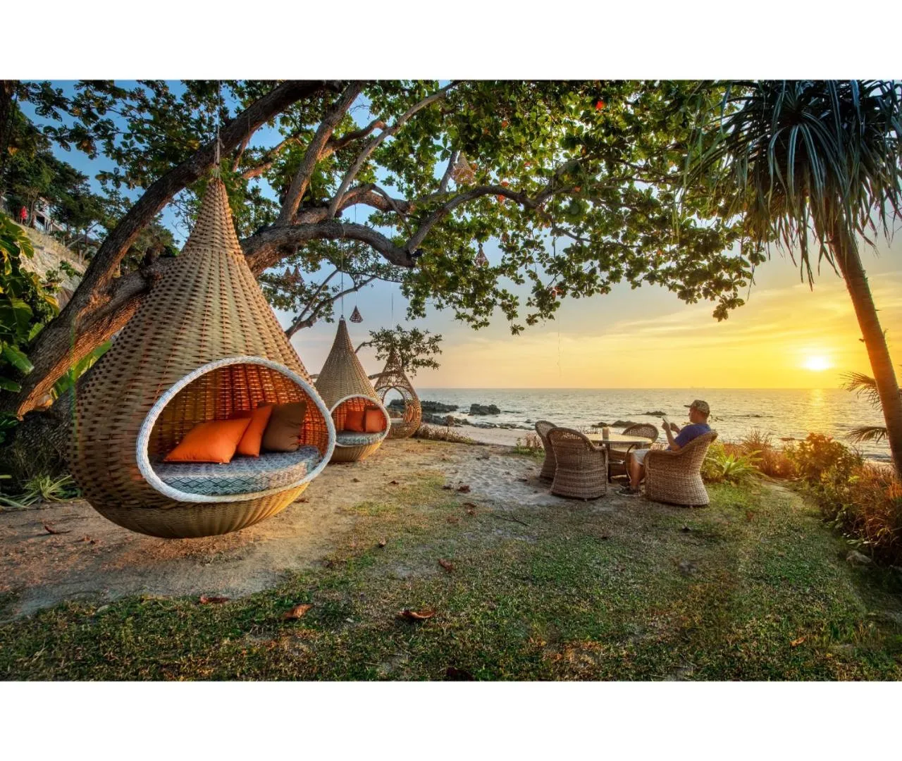 Natural landscape in Nirvana Beach Resort, Koh Lanta SHA Extra Plus