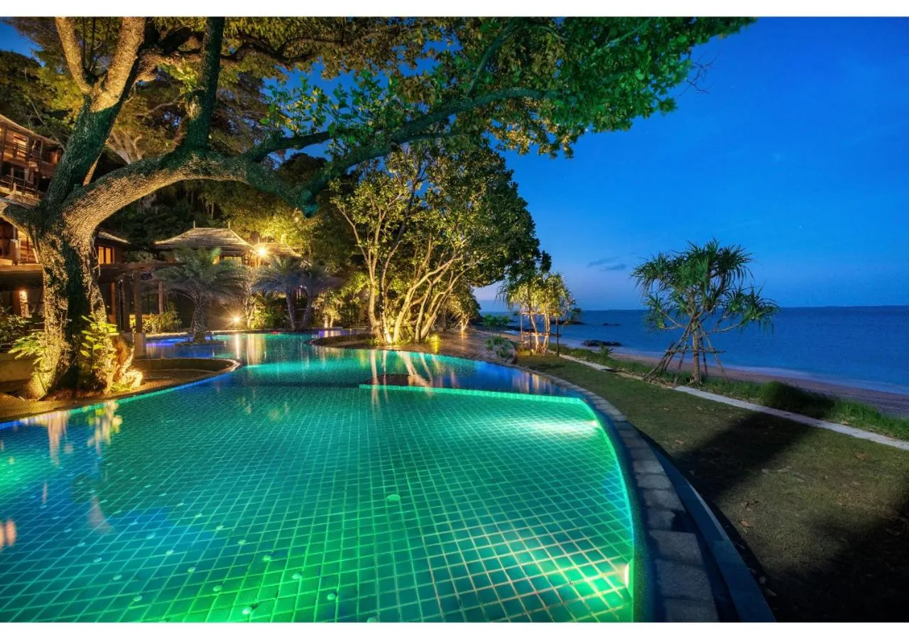 Swimming pool in Nirvana Beach Resort, Koh Lanta SHA Extra Plus