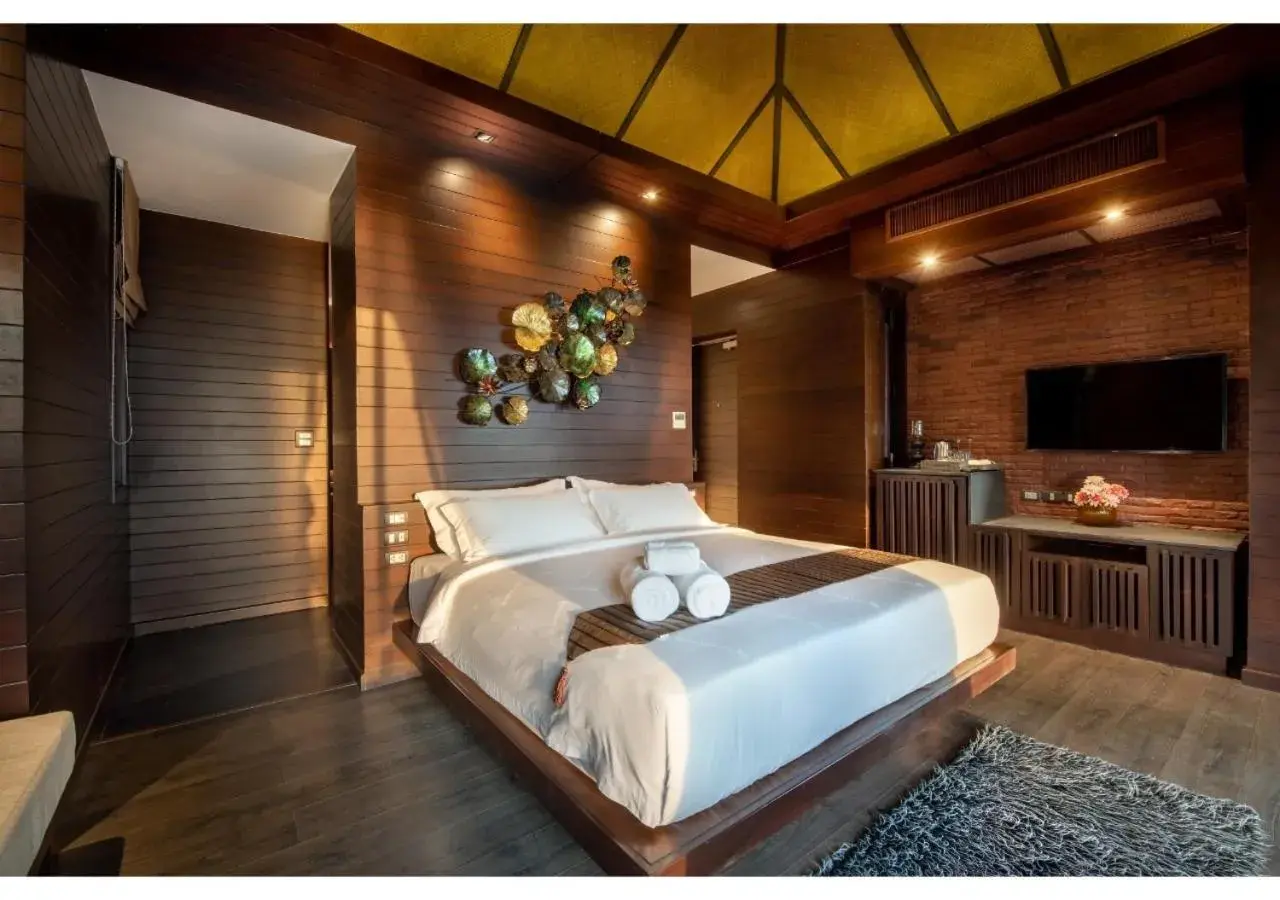 Junior Suite with Jacuzzi Sea View in Nirvana Beach Resort, Koh Lanta SHA Extra Plus Junior Suite with Jacuzzi Sea View in Nirvana Beach Resort, Koh Lanta SHA Extra Plus