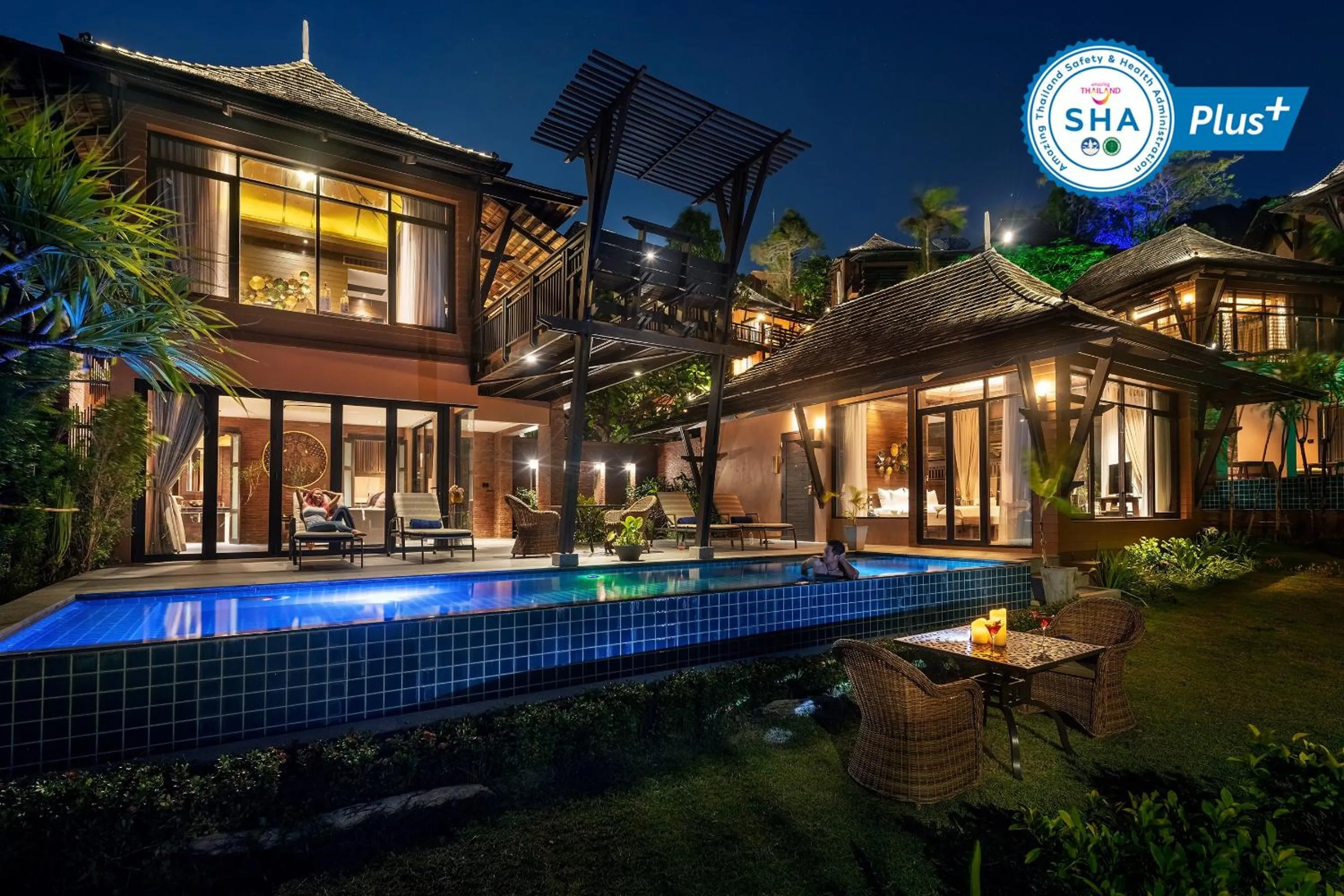 Property building in Nirvana Beach Resort, Koh Lanta SHA Extra Plus