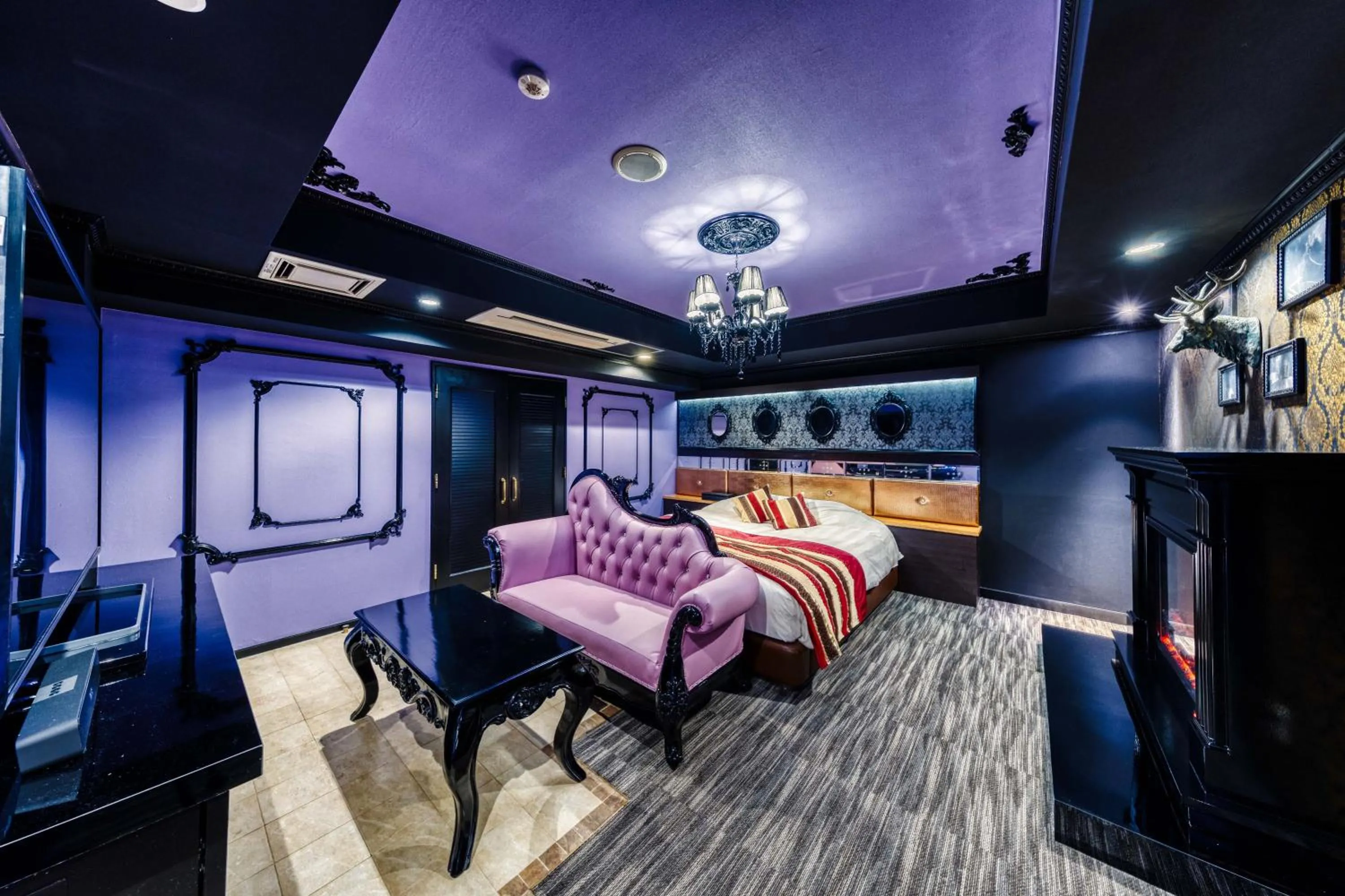 Bed in Hotel Luna Machida -Adult Only