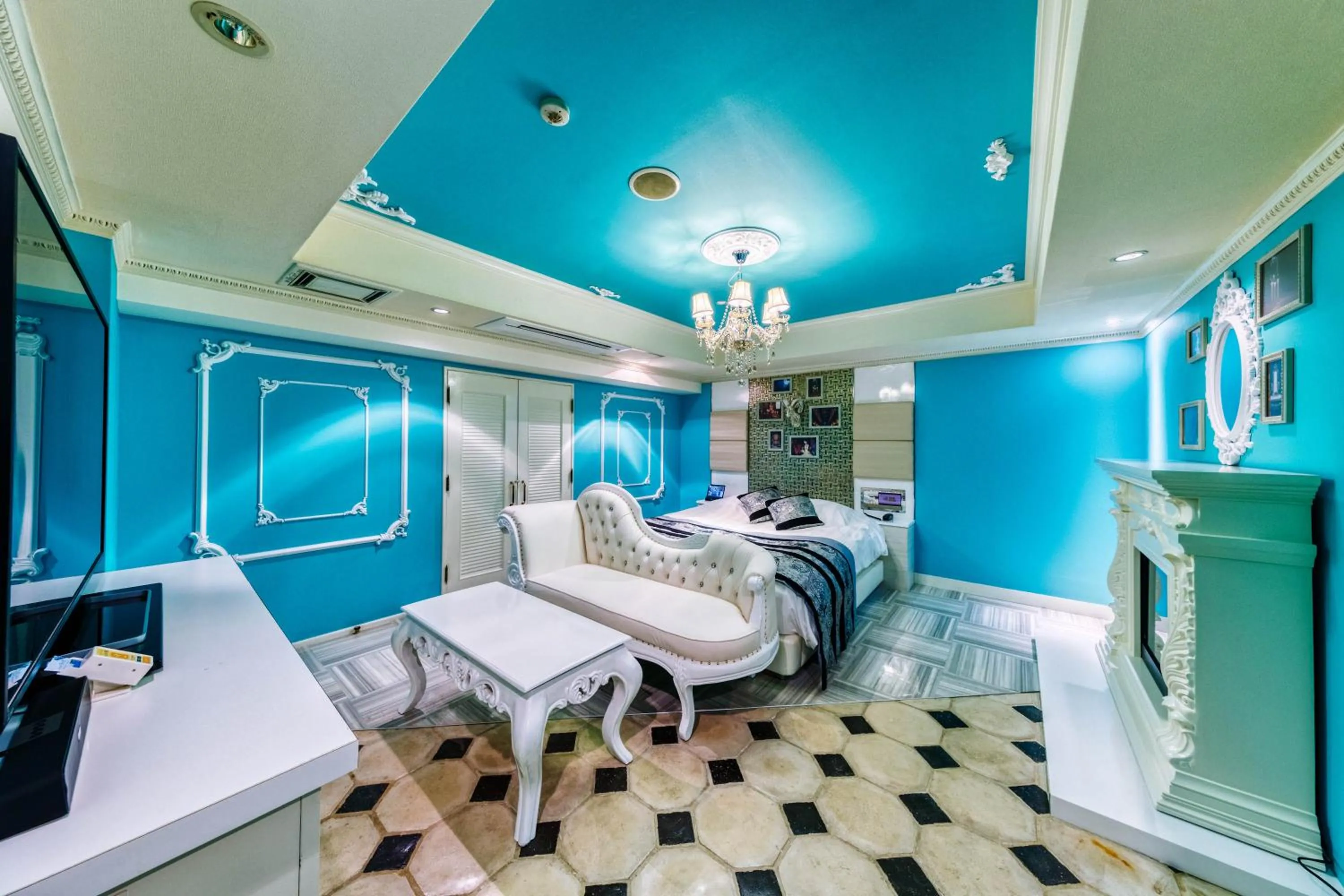 Bed in Hotel Luna Machida -Adult Only