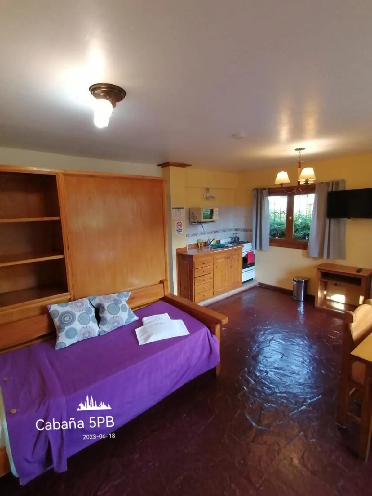 Kitchen or kitchenette, Bed in Don Justo