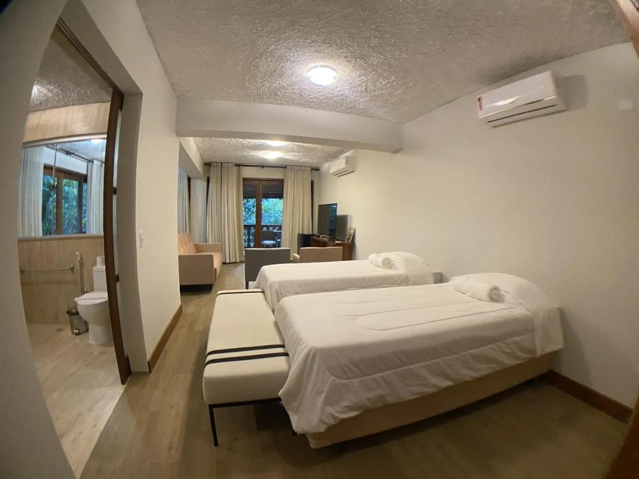 Bed in Lendas do Capão Pousada