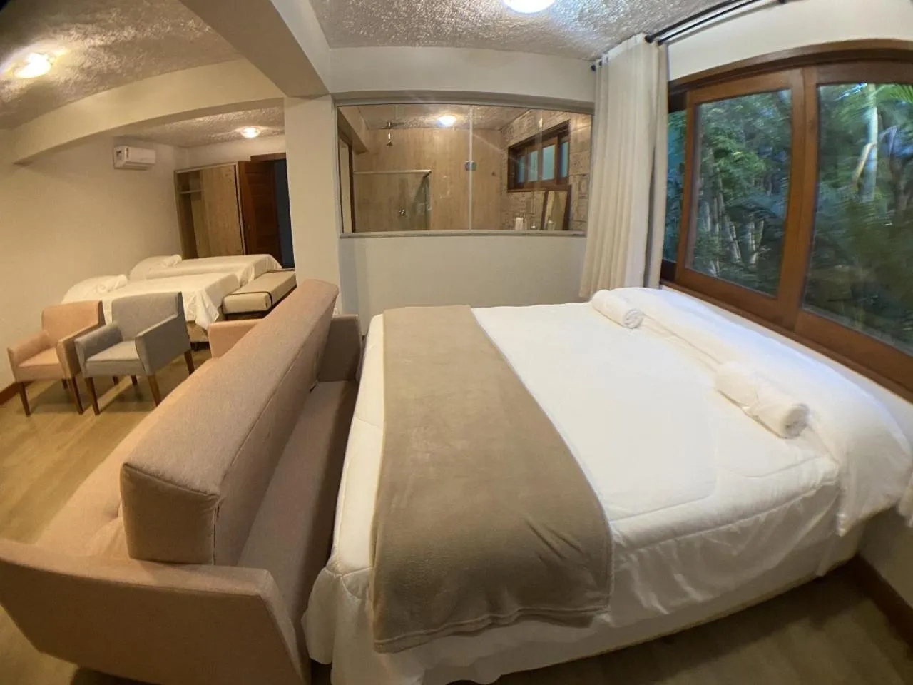 Bed in Lendas do Capão Pousada