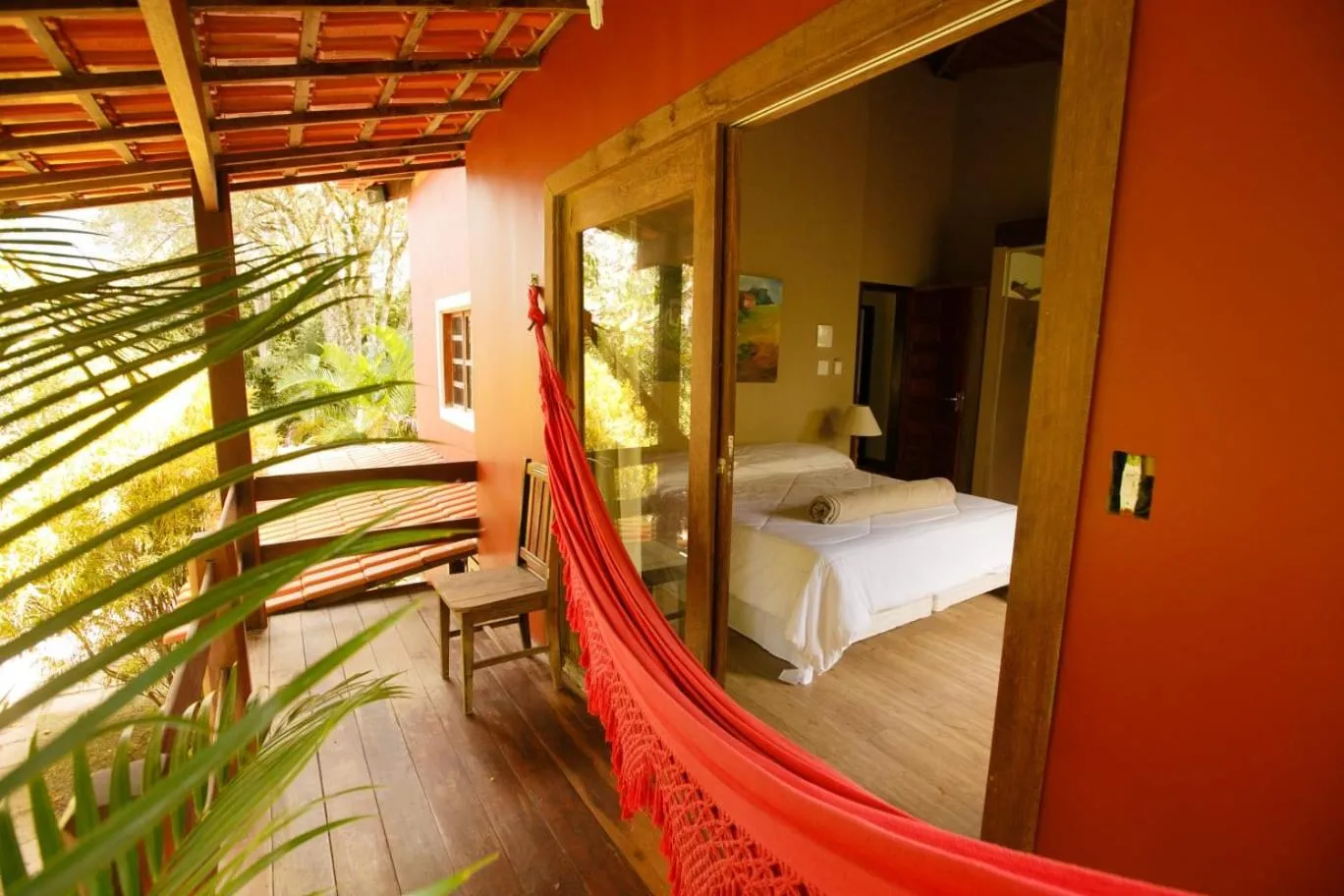 Bed in Lendas do Capão Pousada