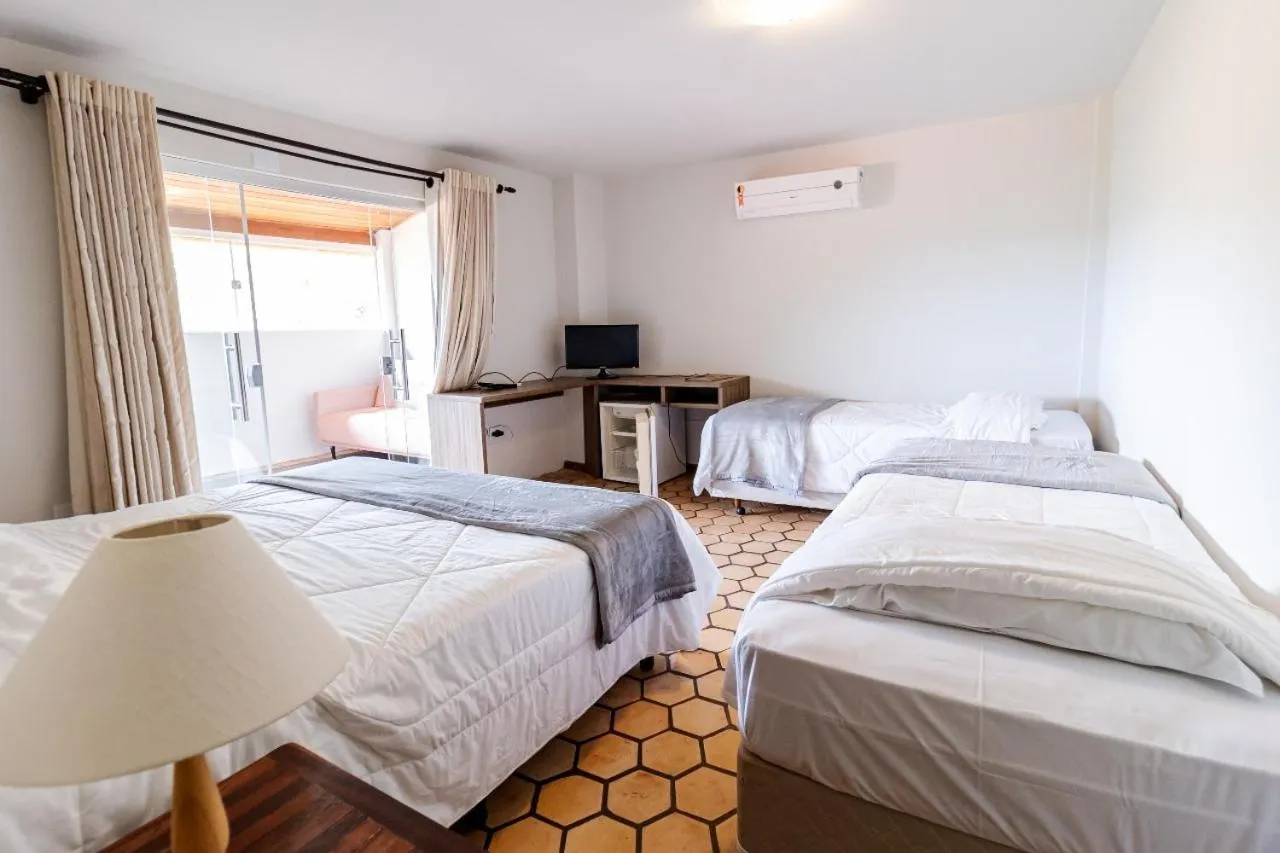 Bed in Lendas do Capão Pousada