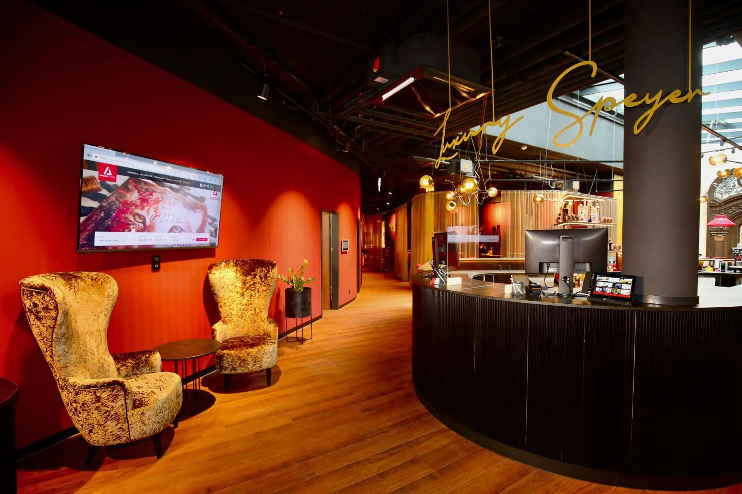 Communal lounge/ TV room in Amedia Plaza Speyer, Trademark Collection by Wyndham