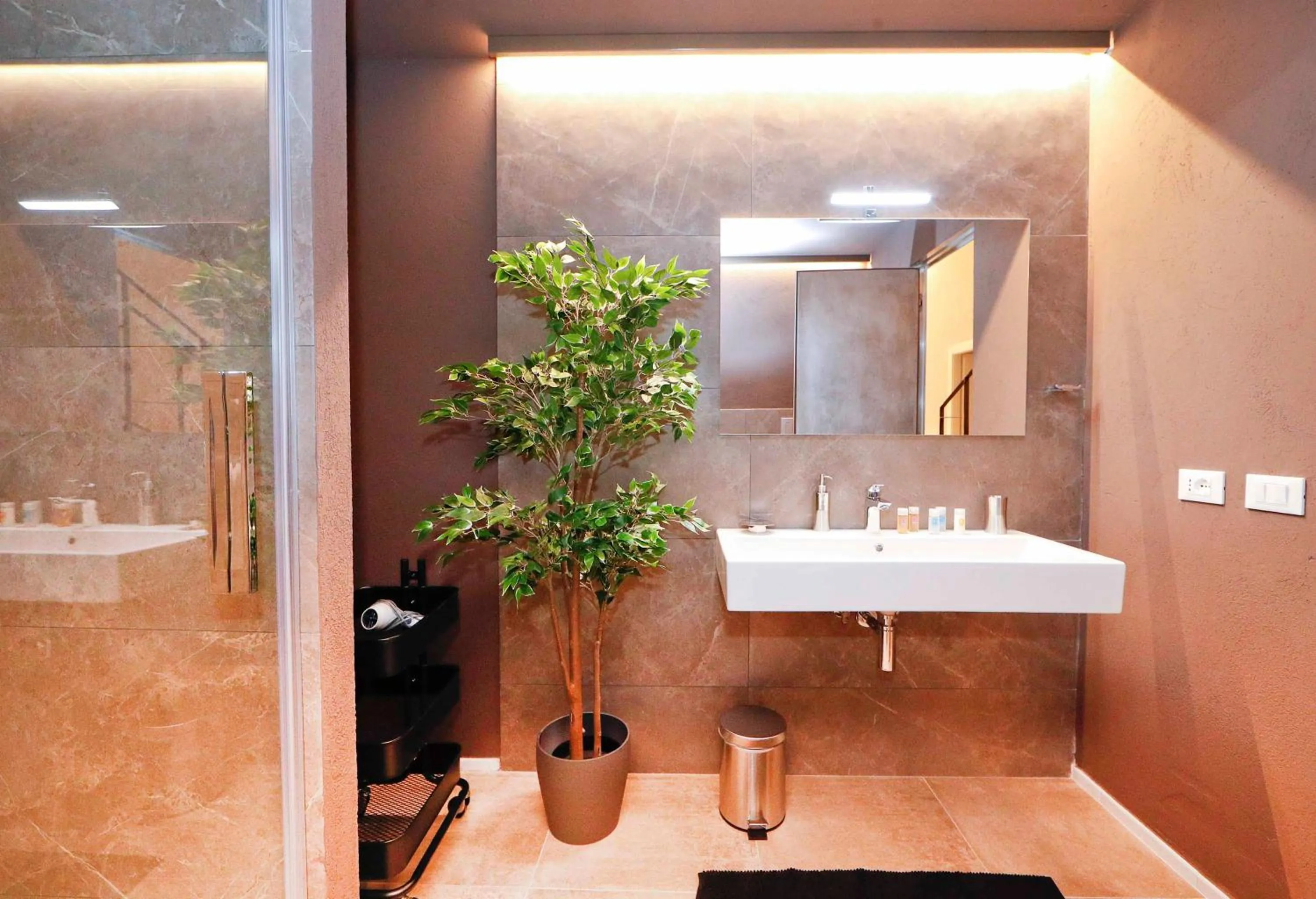 Bathroom in Post Industrial Loft Trastevere - Top Collection