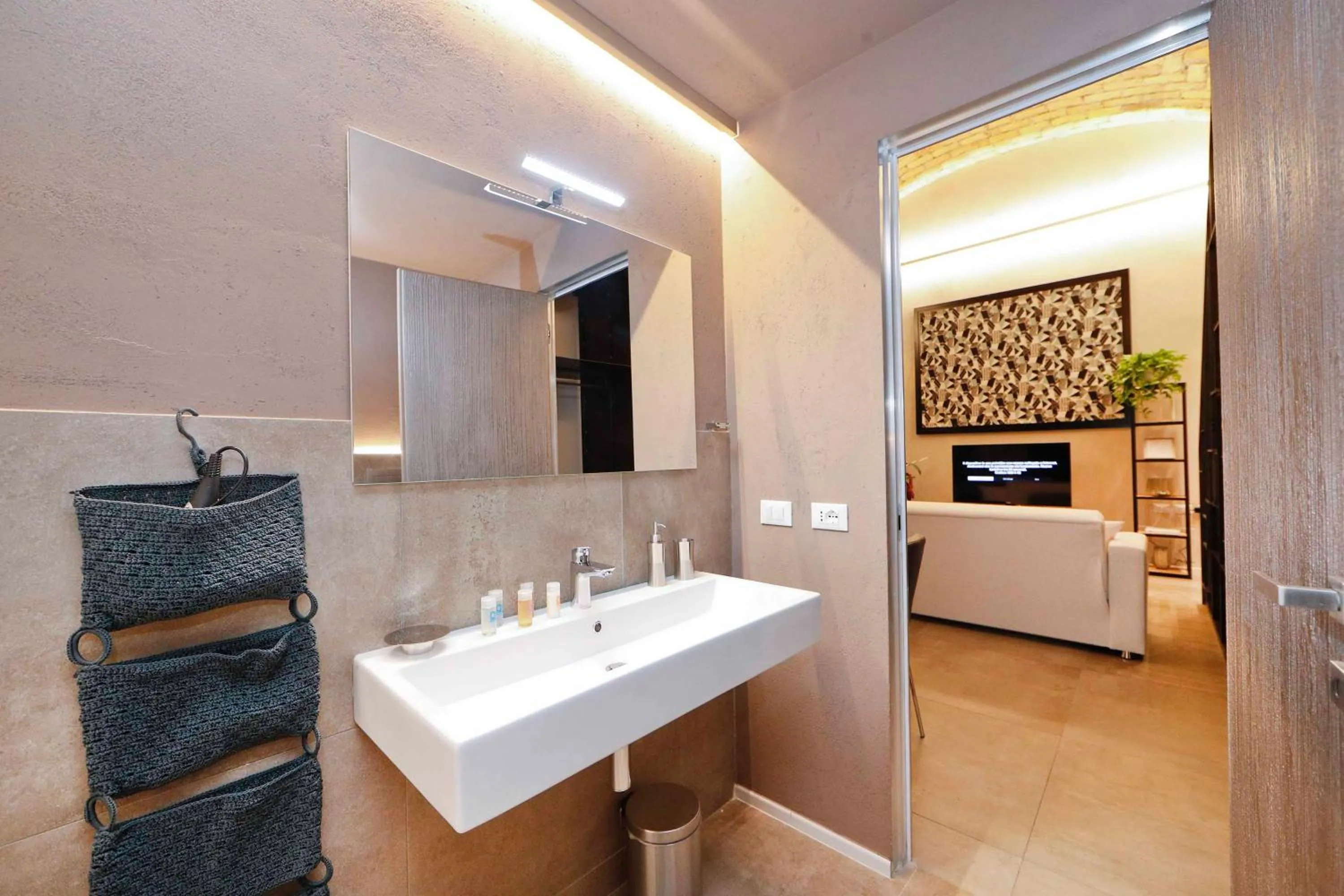 Bathroom in Post Industrial Loft Trastevere - Top Collection