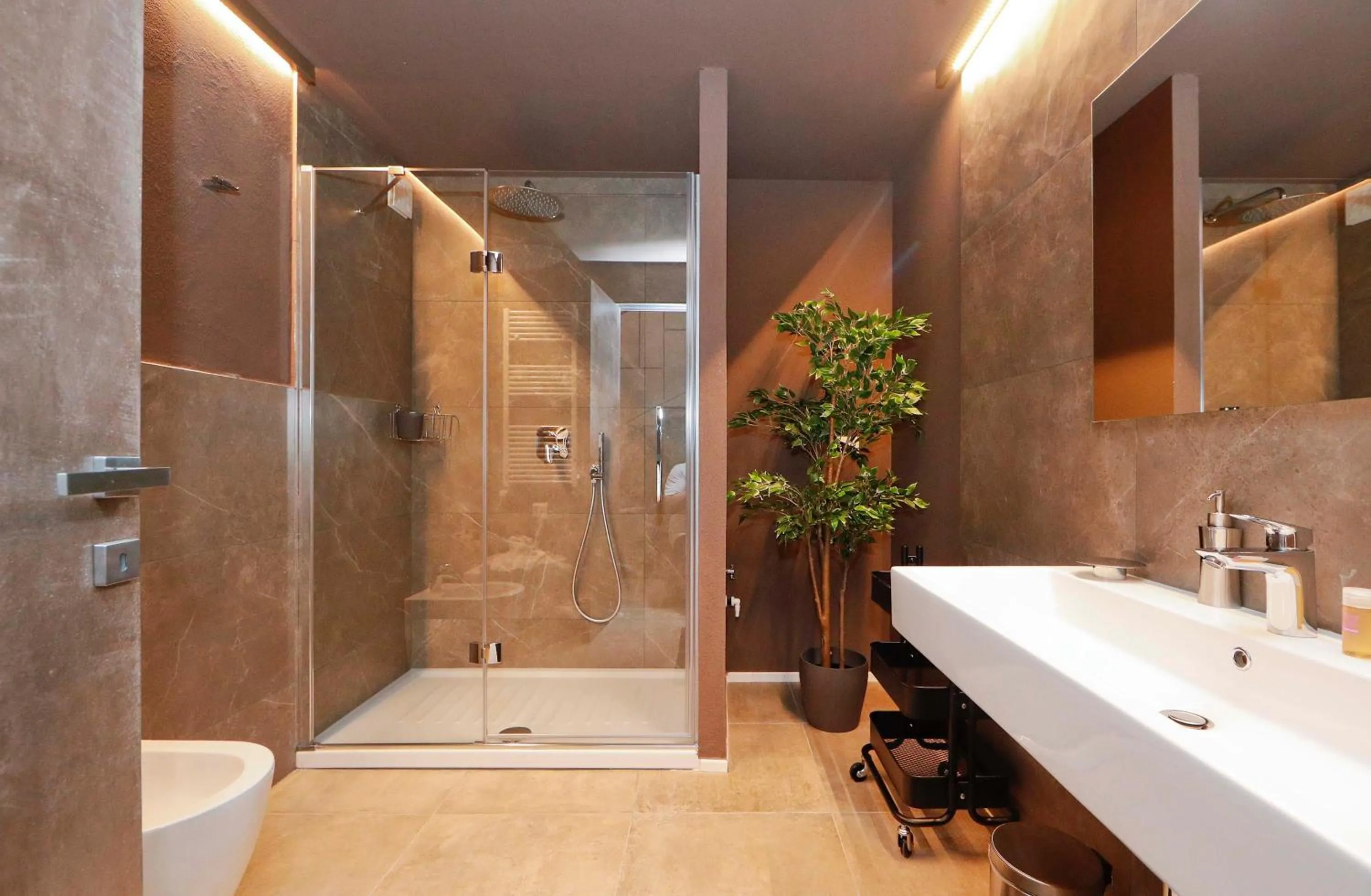 Bathroom in Post Industrial Loft Trastevere - Top Collection