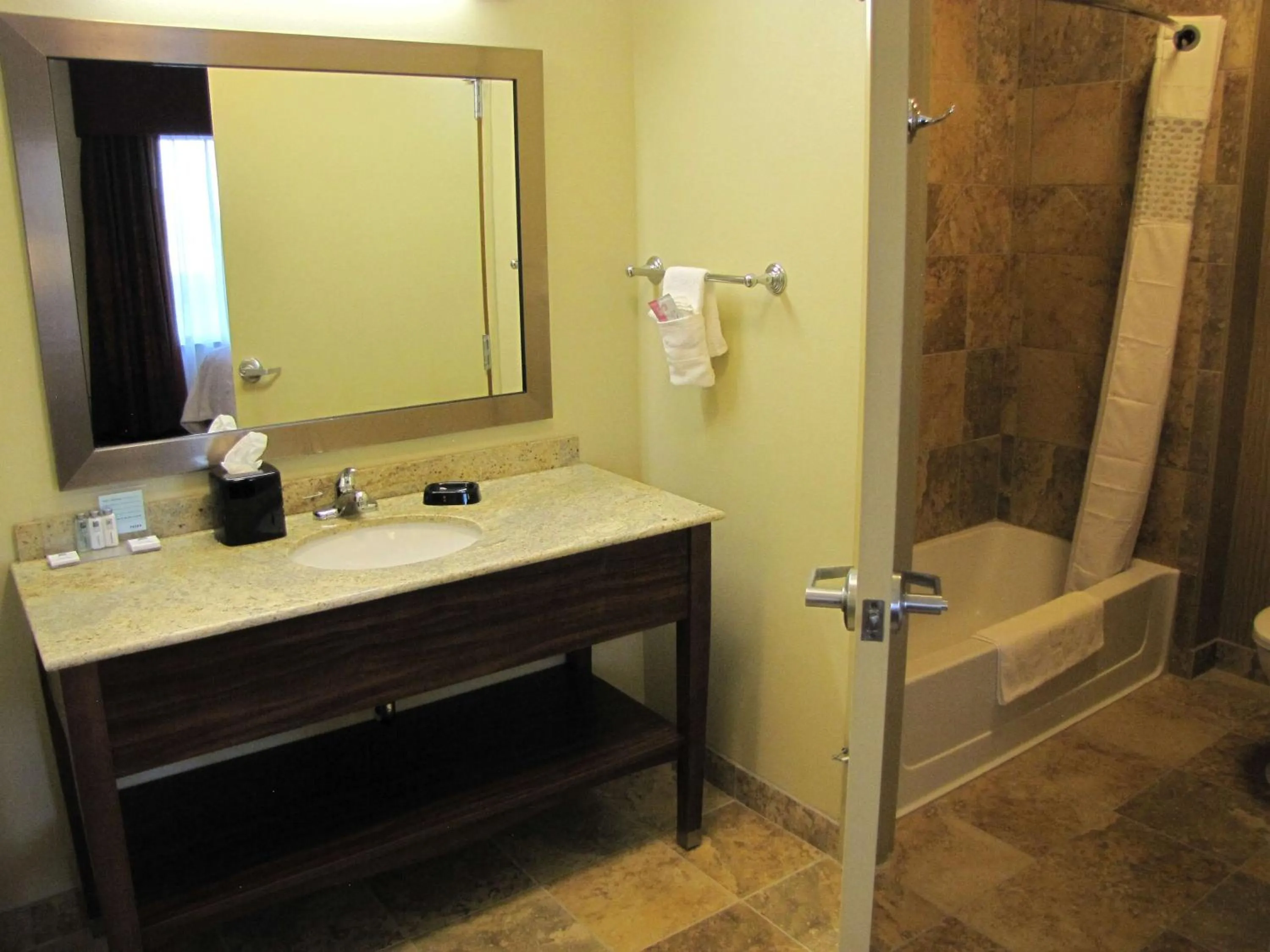 Bathroom in Hampton Inn & Suites Jamestown