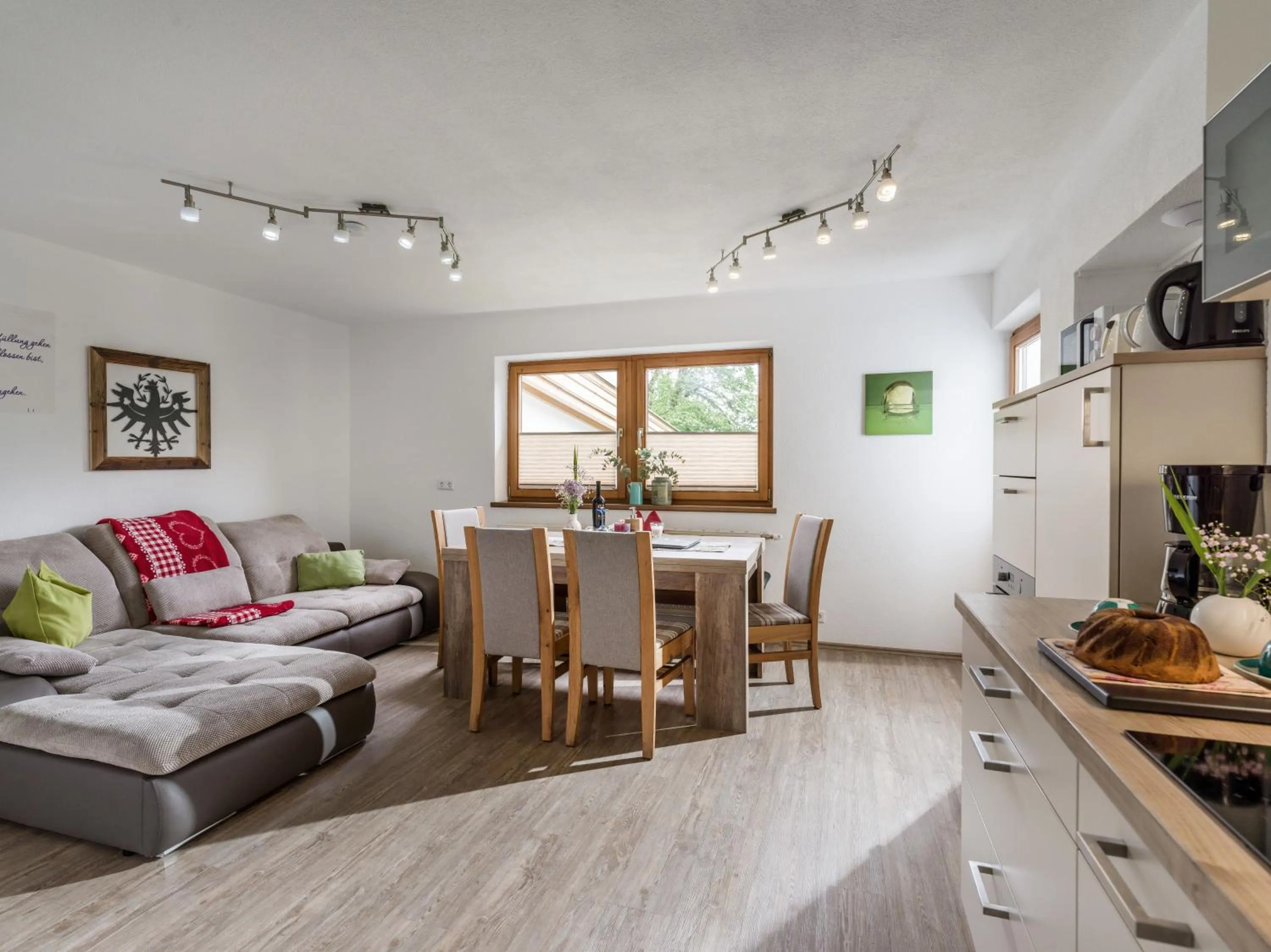 Living room in Restaurant Appartements Almdiele