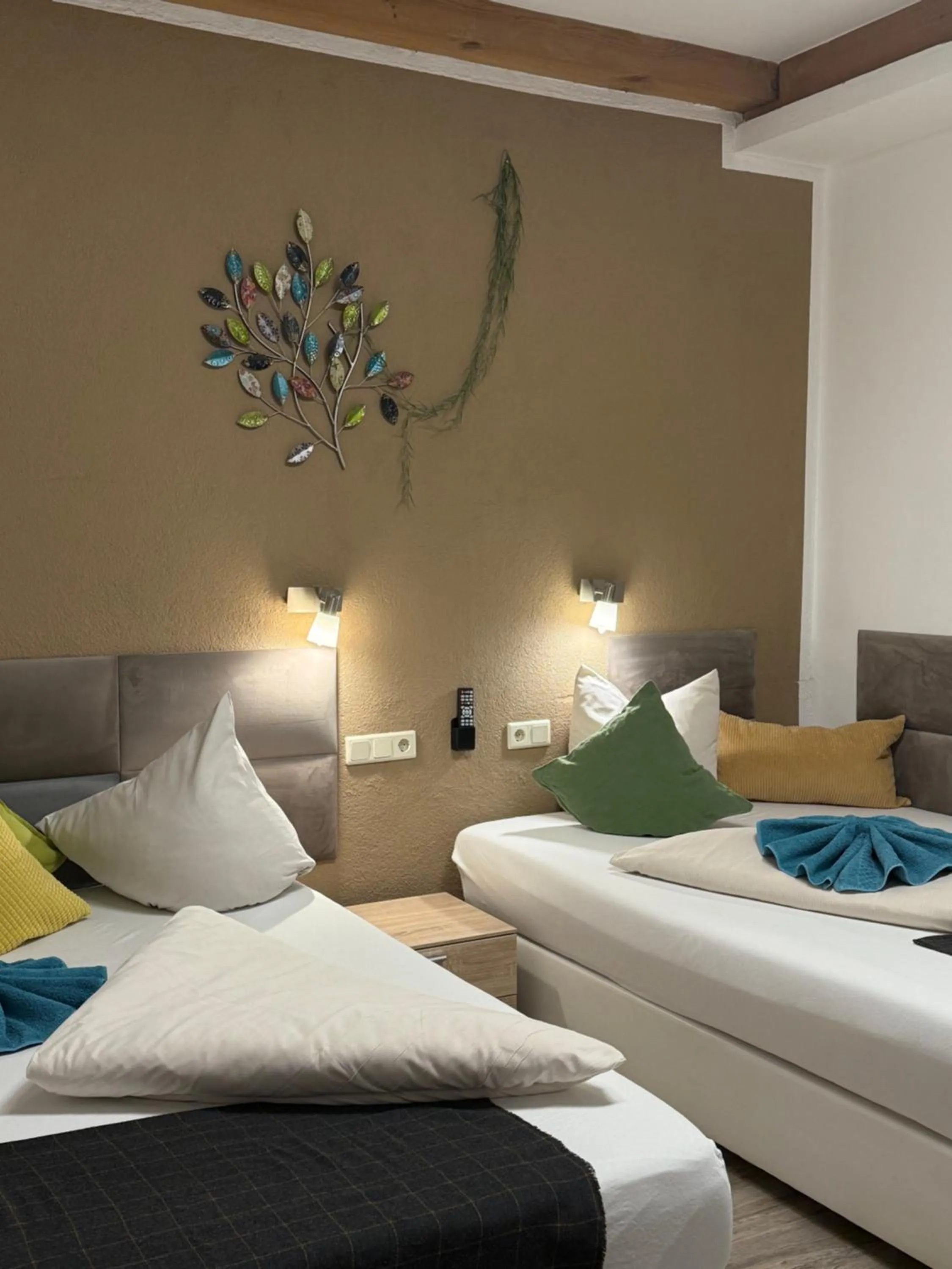 Bedroom, Bed in Restaurant Appartements Almdiele