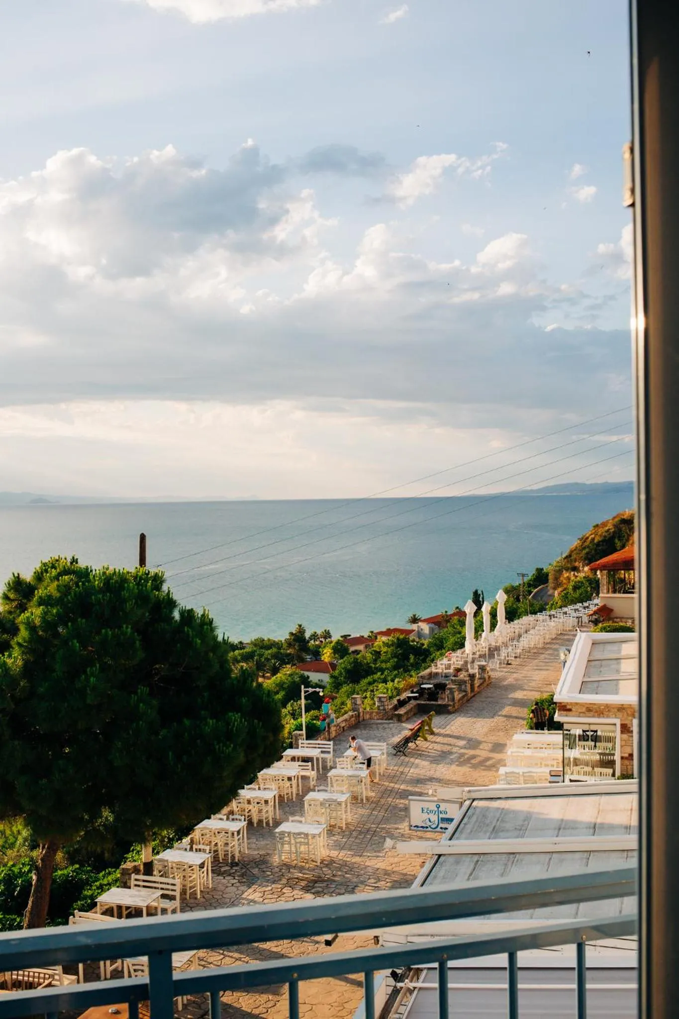 Balcony/Terrace in Vrachos Lofts