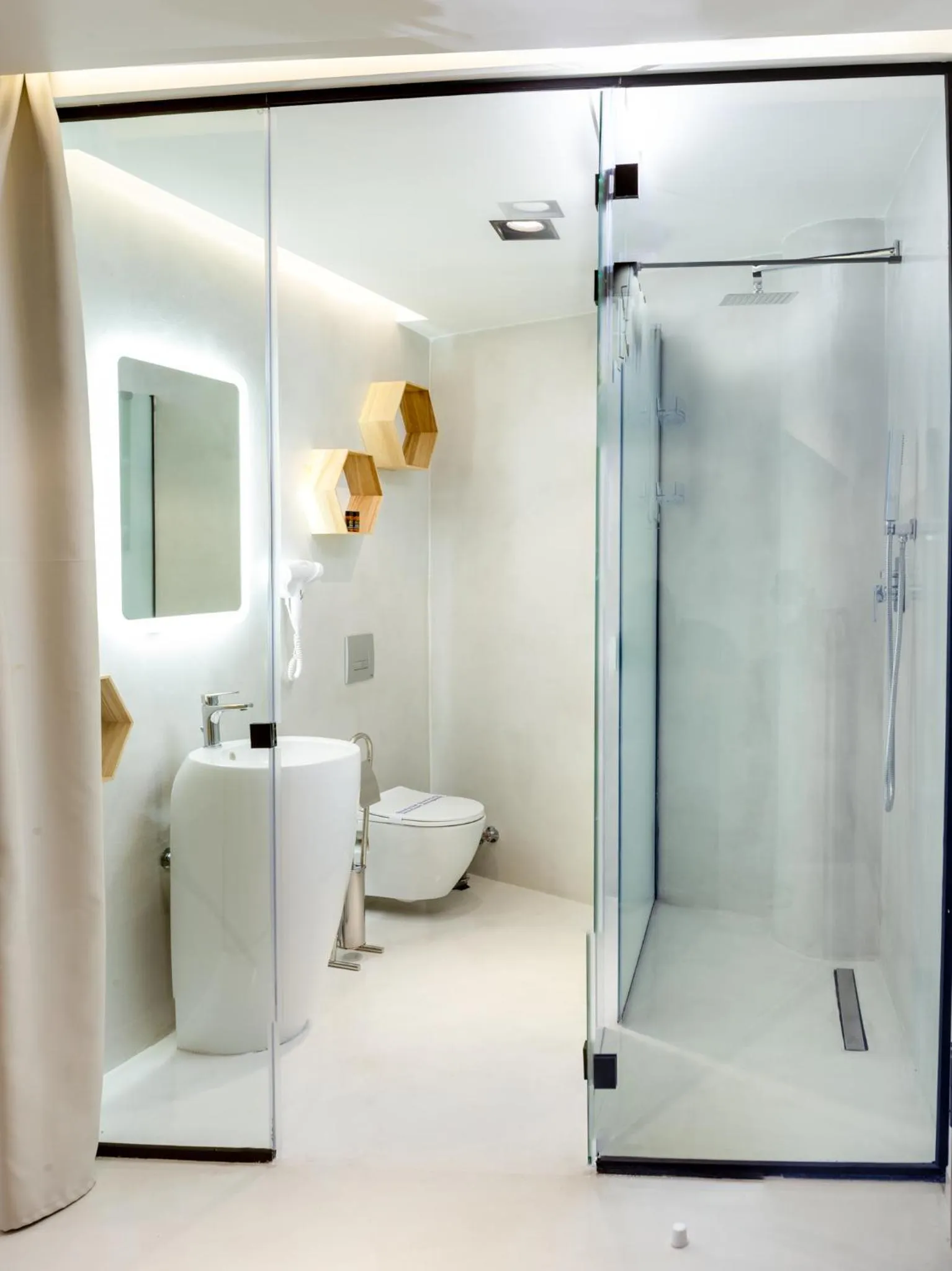 Bathroom in Vrachos Lofts