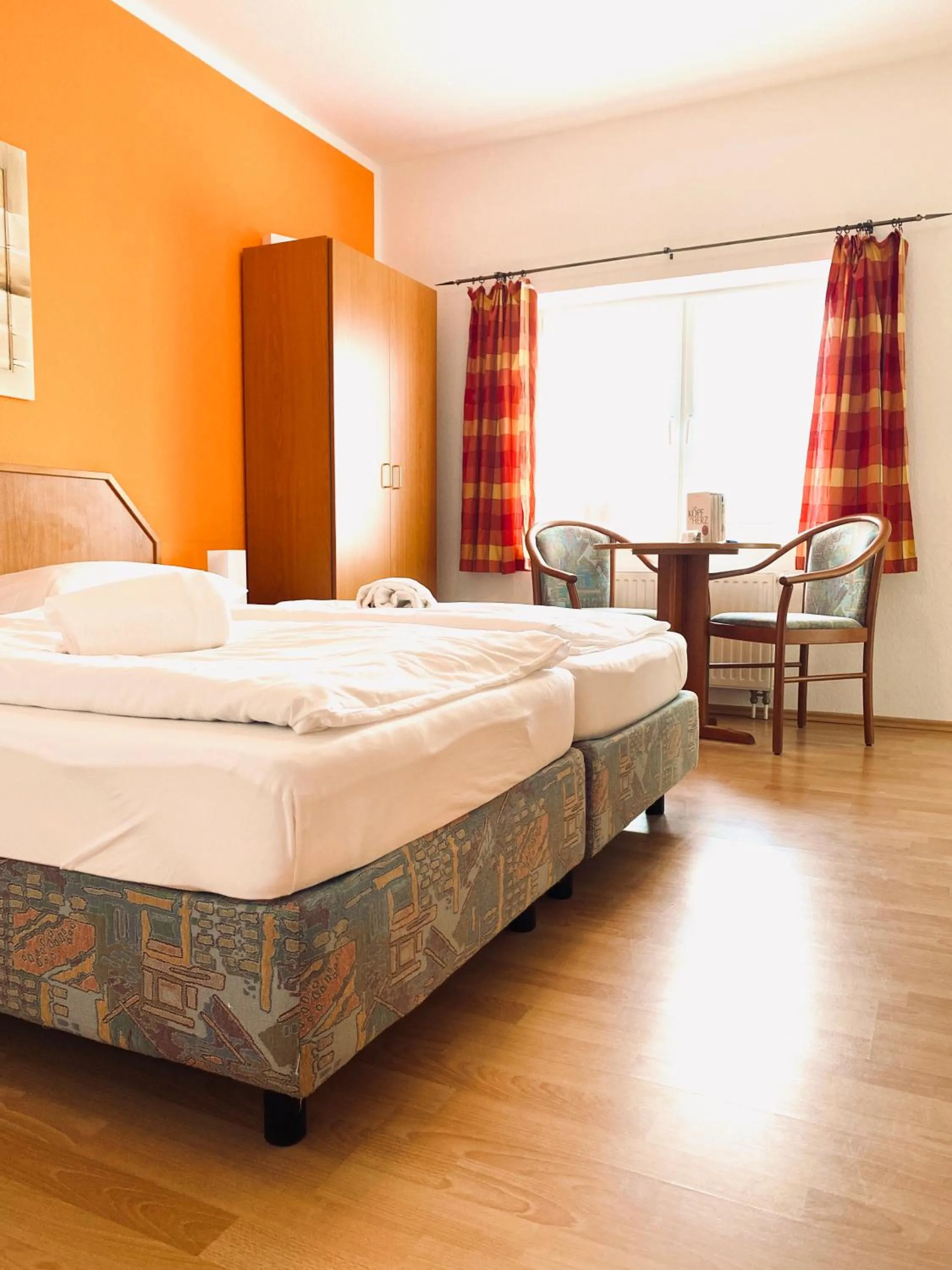 Bed in Hotel Auerhahn