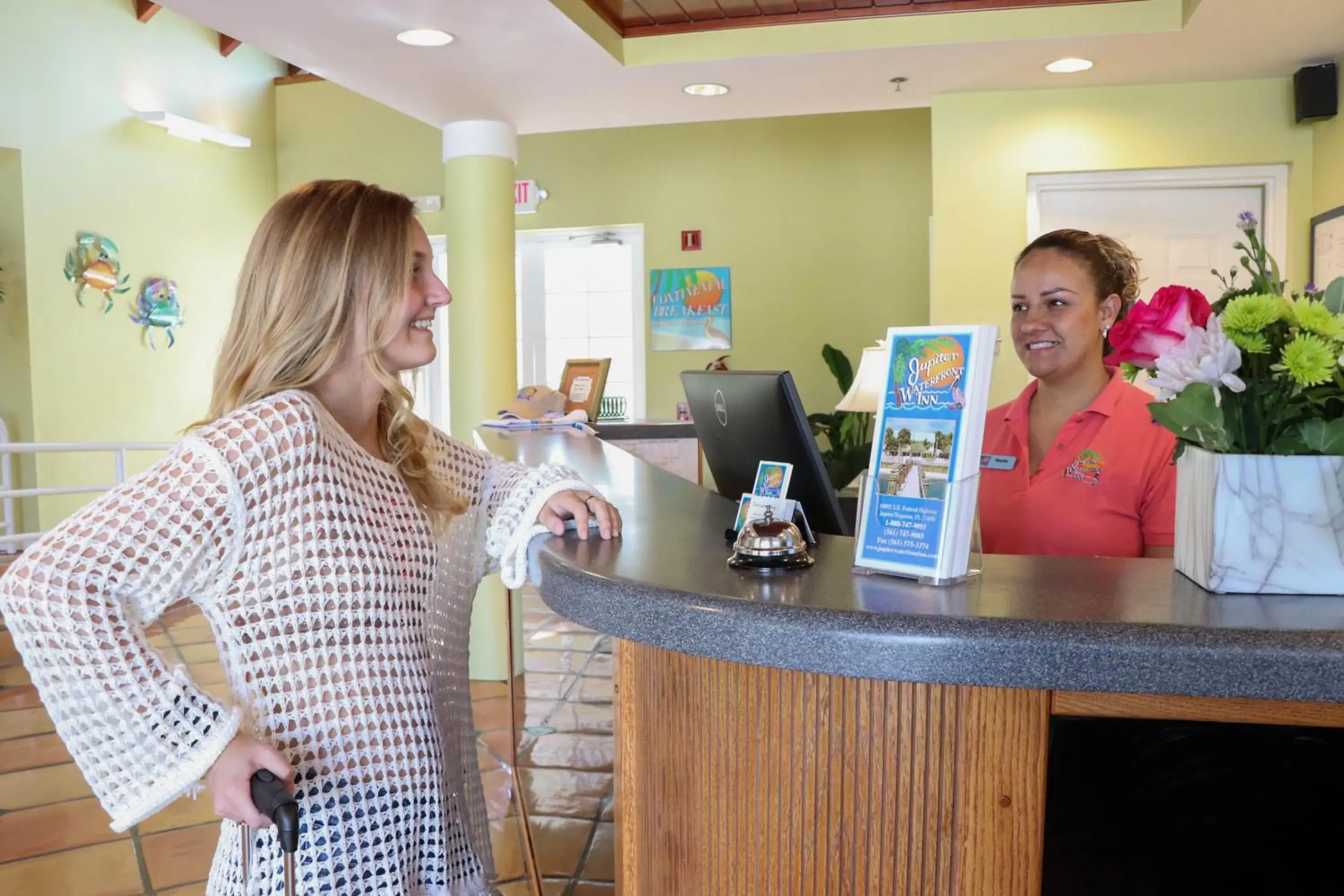 Lobby or reception in Jupiter Waterfront Inn Lobby or reception in Jupiter Waterfront Inn