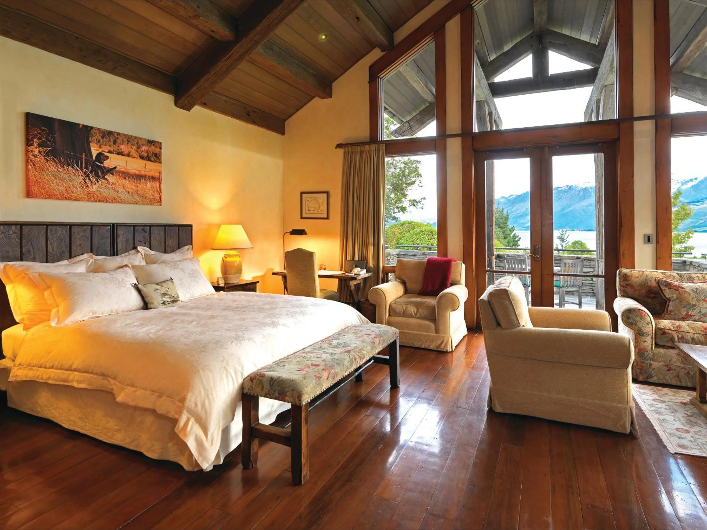 Balcony/Terrace, Bed in Blanket Bay