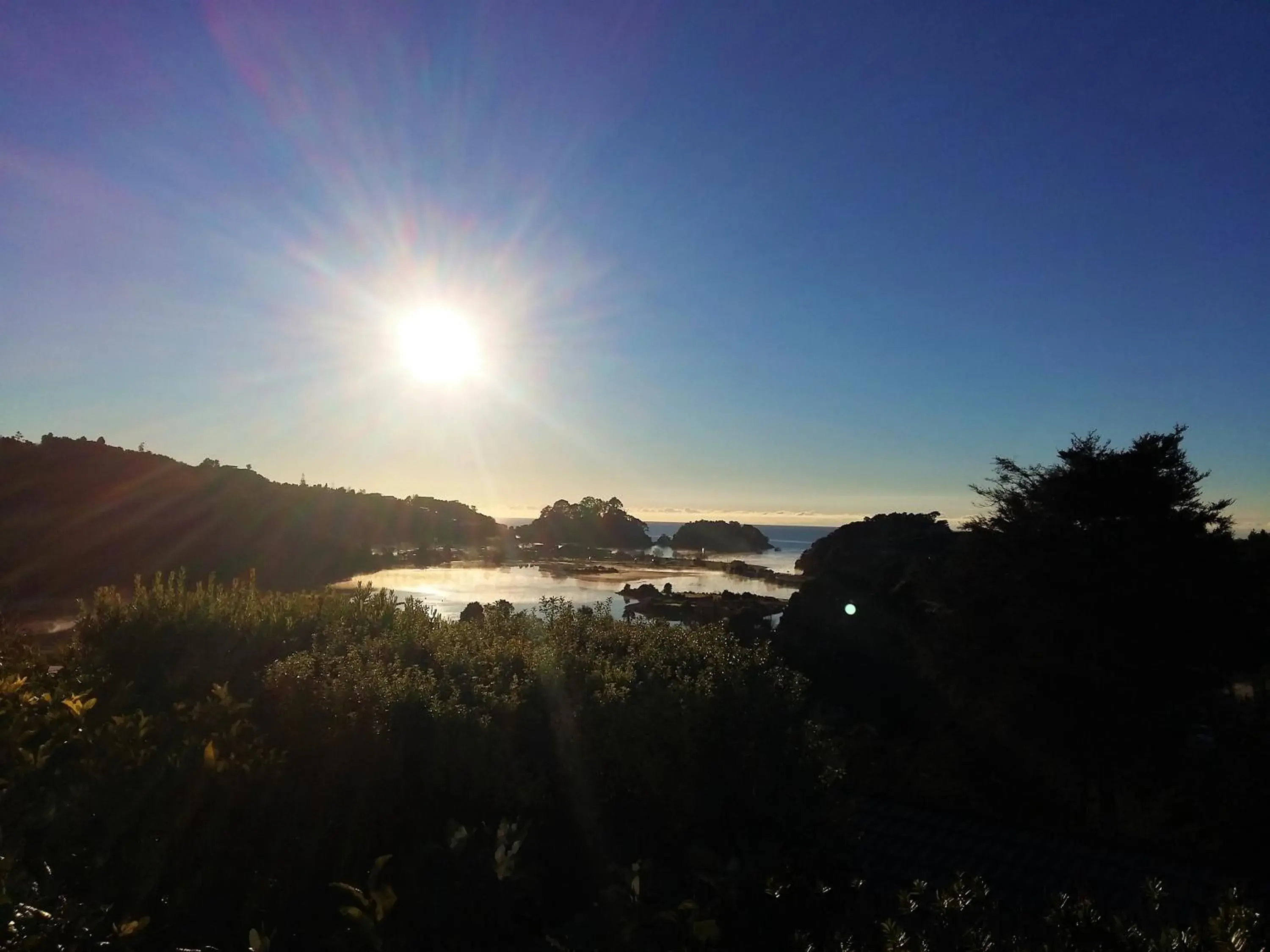 Sea view in Kimi Ora Eco Resort Sea view in Kimi Ora Eco Resort