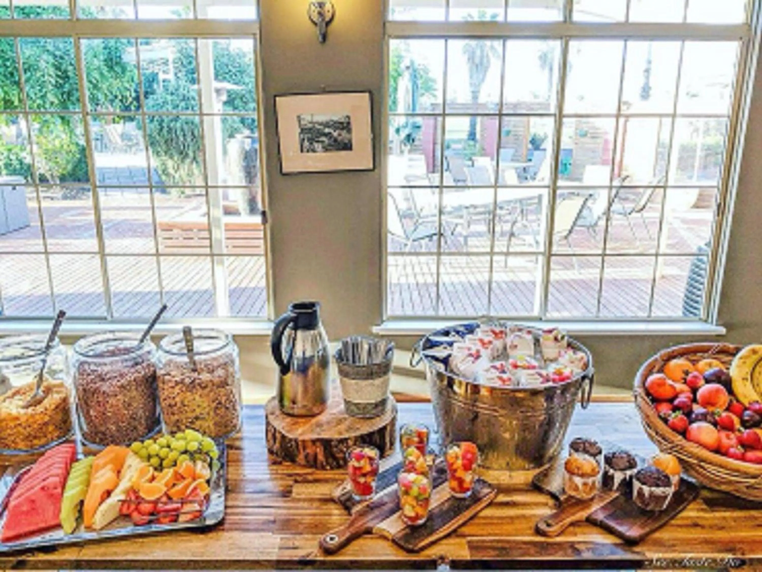 Breakfast in Parklands Resort Mudgee