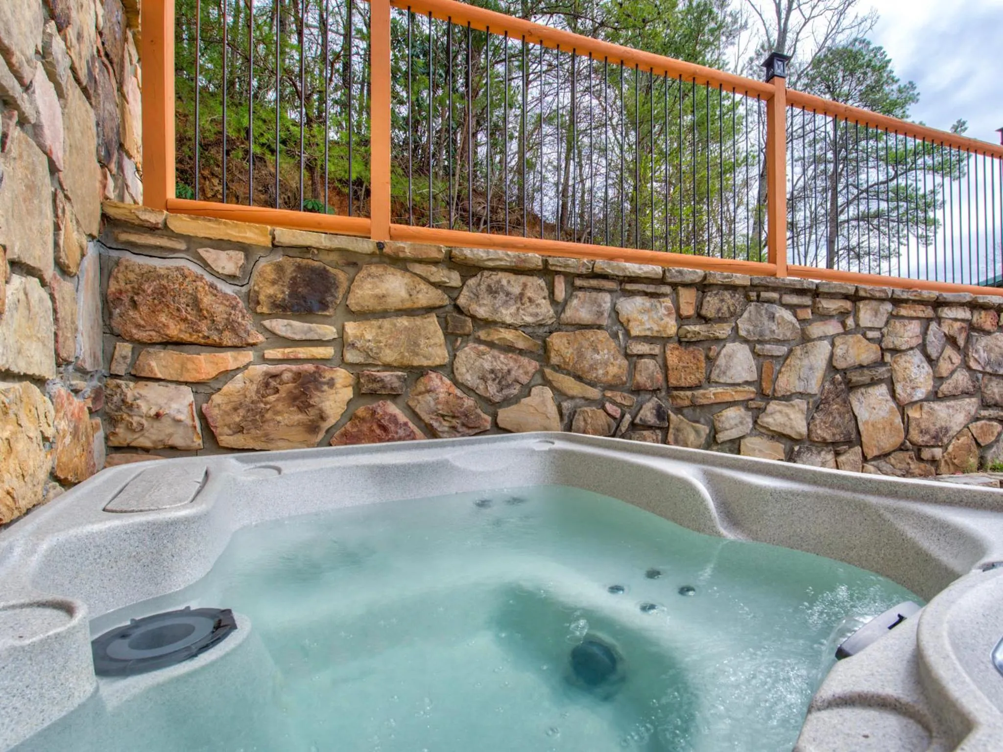 Hot Tub in Always an Adventure