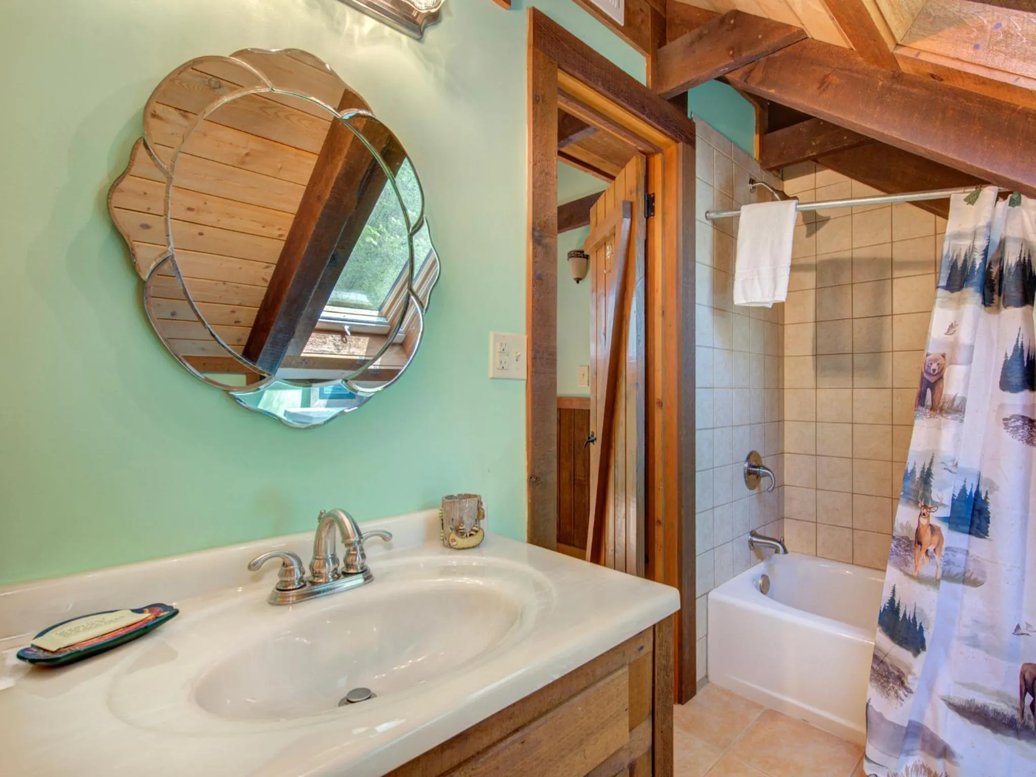 Bathroom in Black Bear Lodge