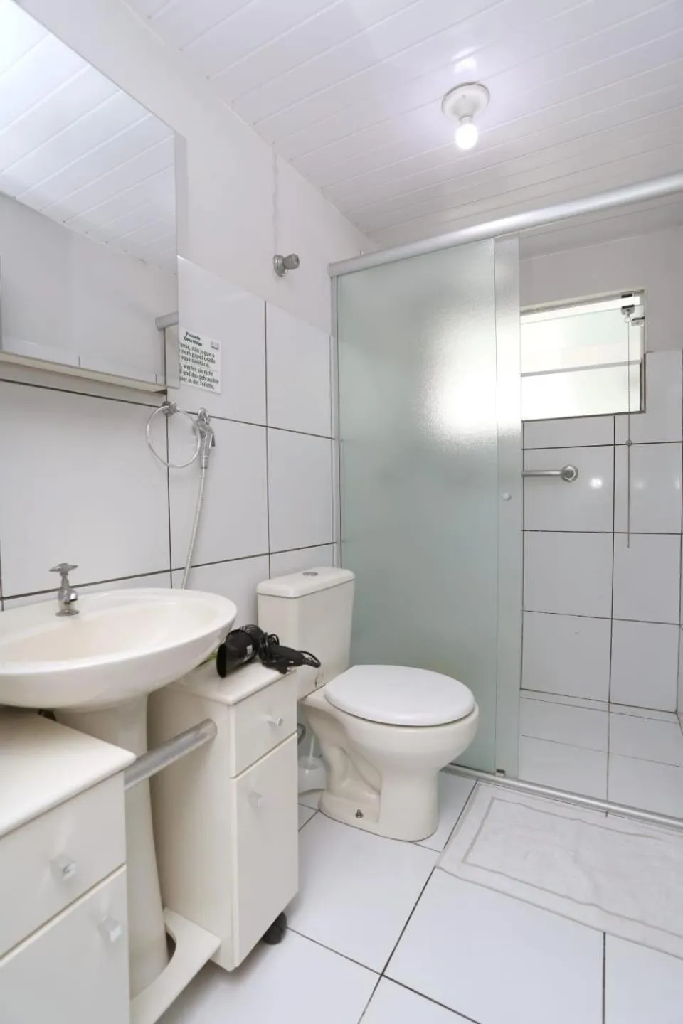 Bathroom in Pousada Oma Helga