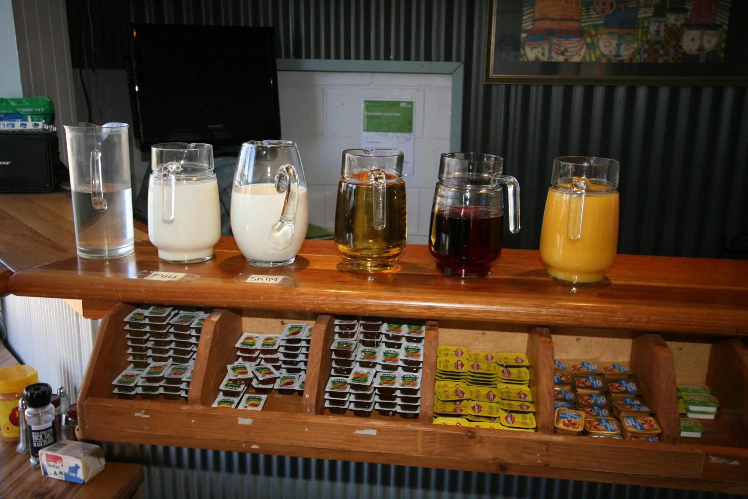 Non alcoholic drinks in Chalet Jindabyne