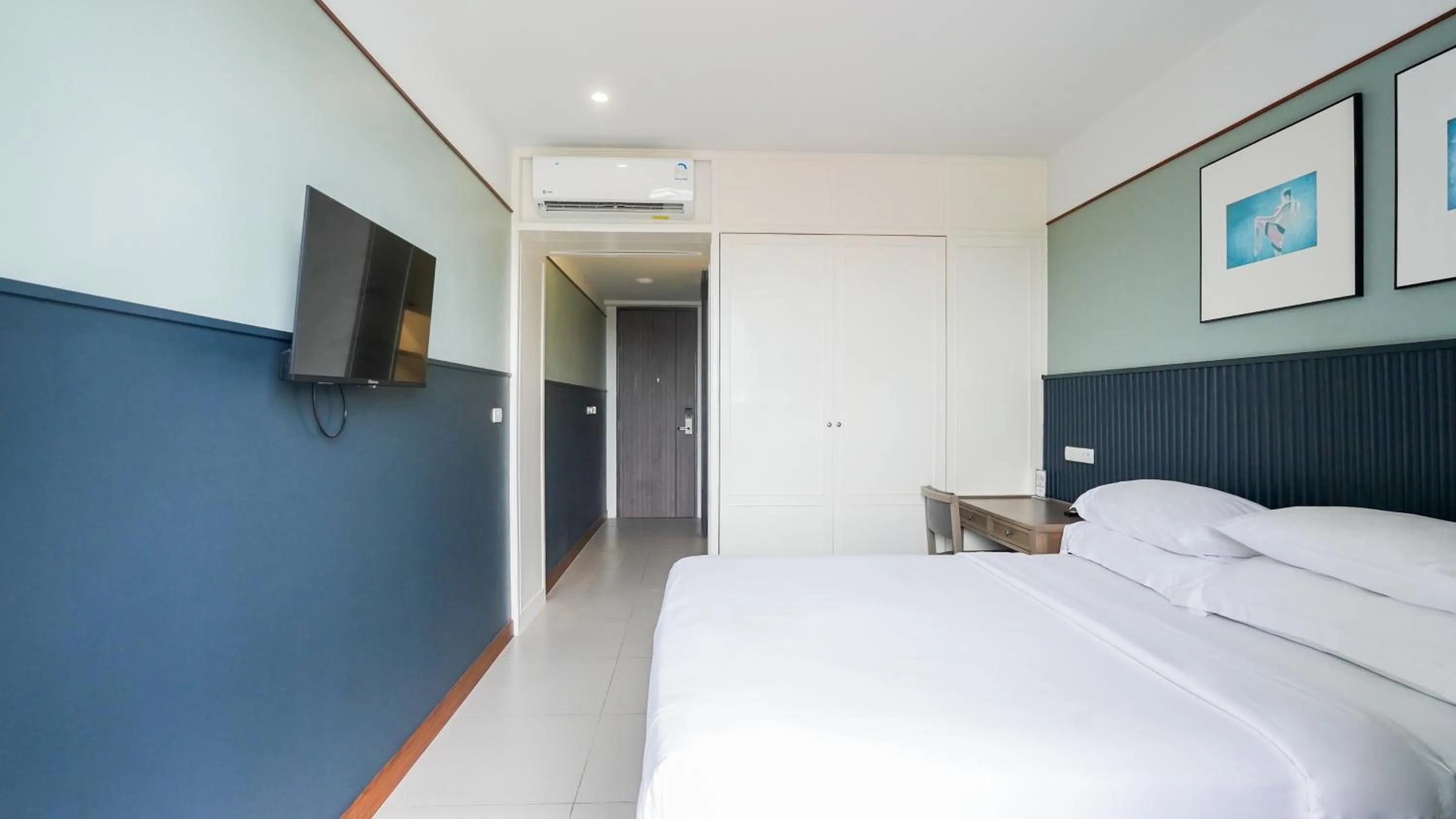 TV and multimedia, Bed in Marina House MUAYTHAI Ta-iad Phuket